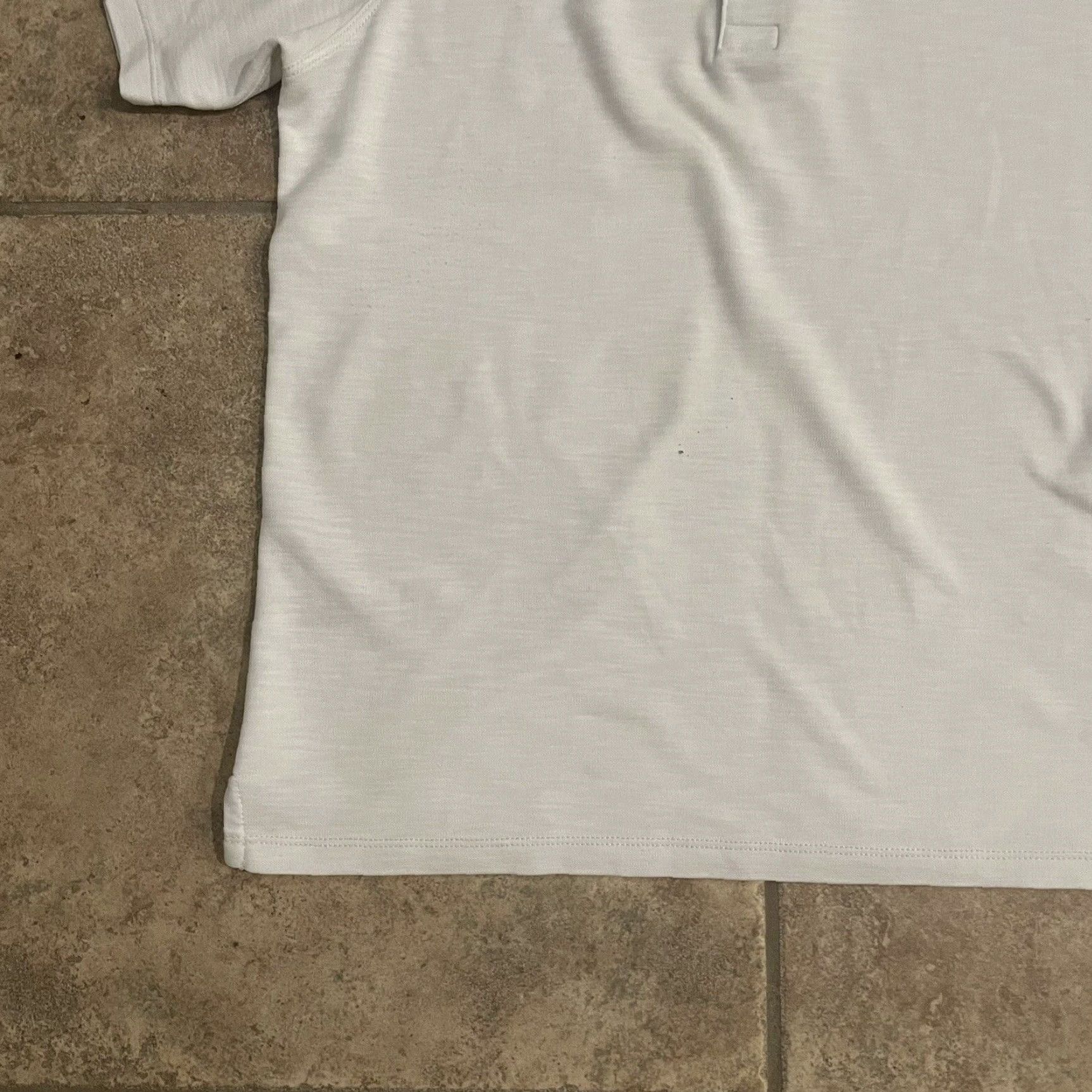 Tommy Bahama Tommy Bahama Men’s Short Sleeve Half Button-Up Shirt Small White Size US S / EU 44-46 / 1 - 4 Thumbnail