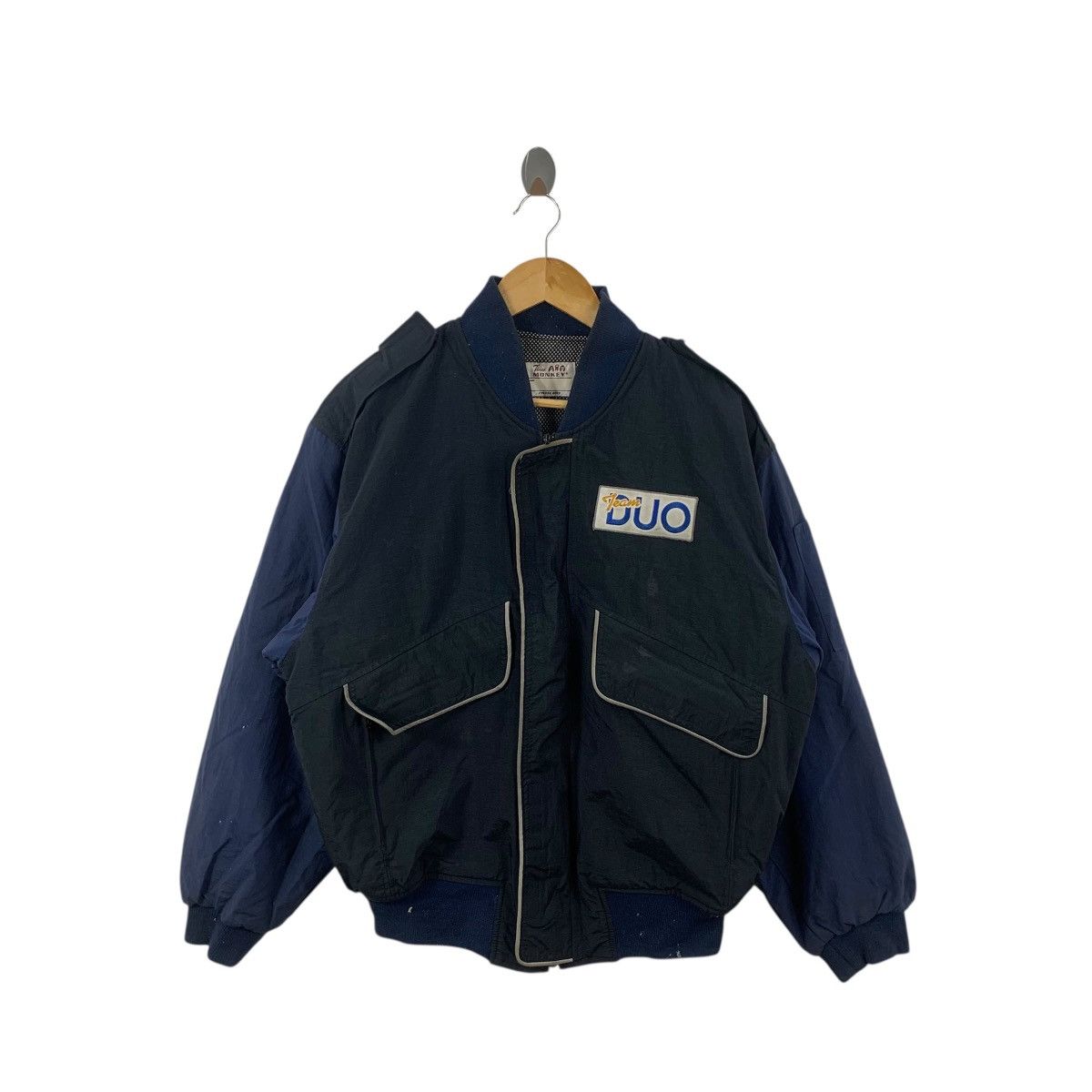 Vintage Vintage VOLKSWAGEN DUO TEAM Racing Motorsport Jacket Size US XXL / EU 58 / 5 - 3 Thumbnail
