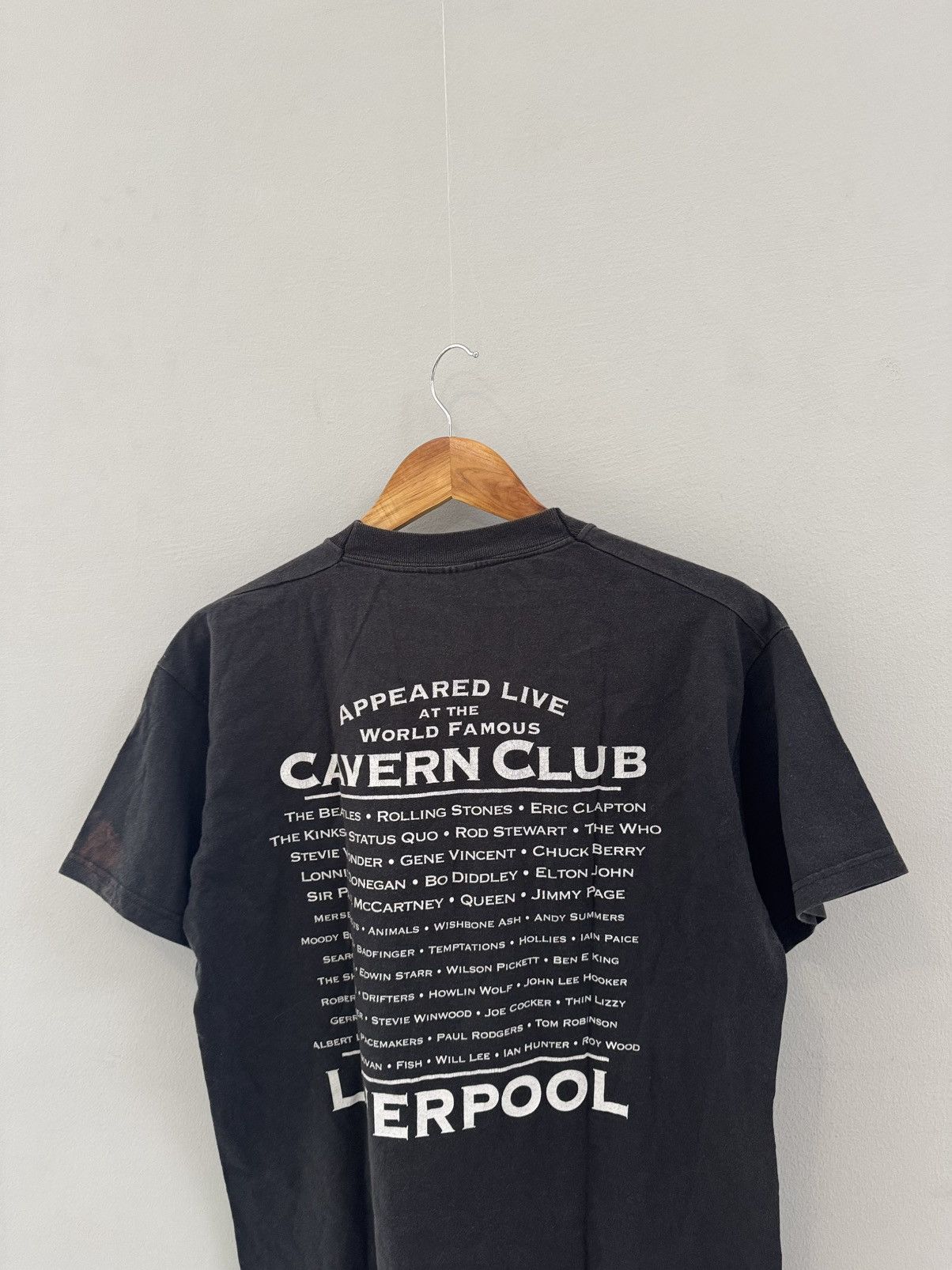 Band Tees × Vintage The Beatles T-shirt live at the Cavern Liverpool 90s Size US M / EU 48-50 / 2 - 9 Thumbnail