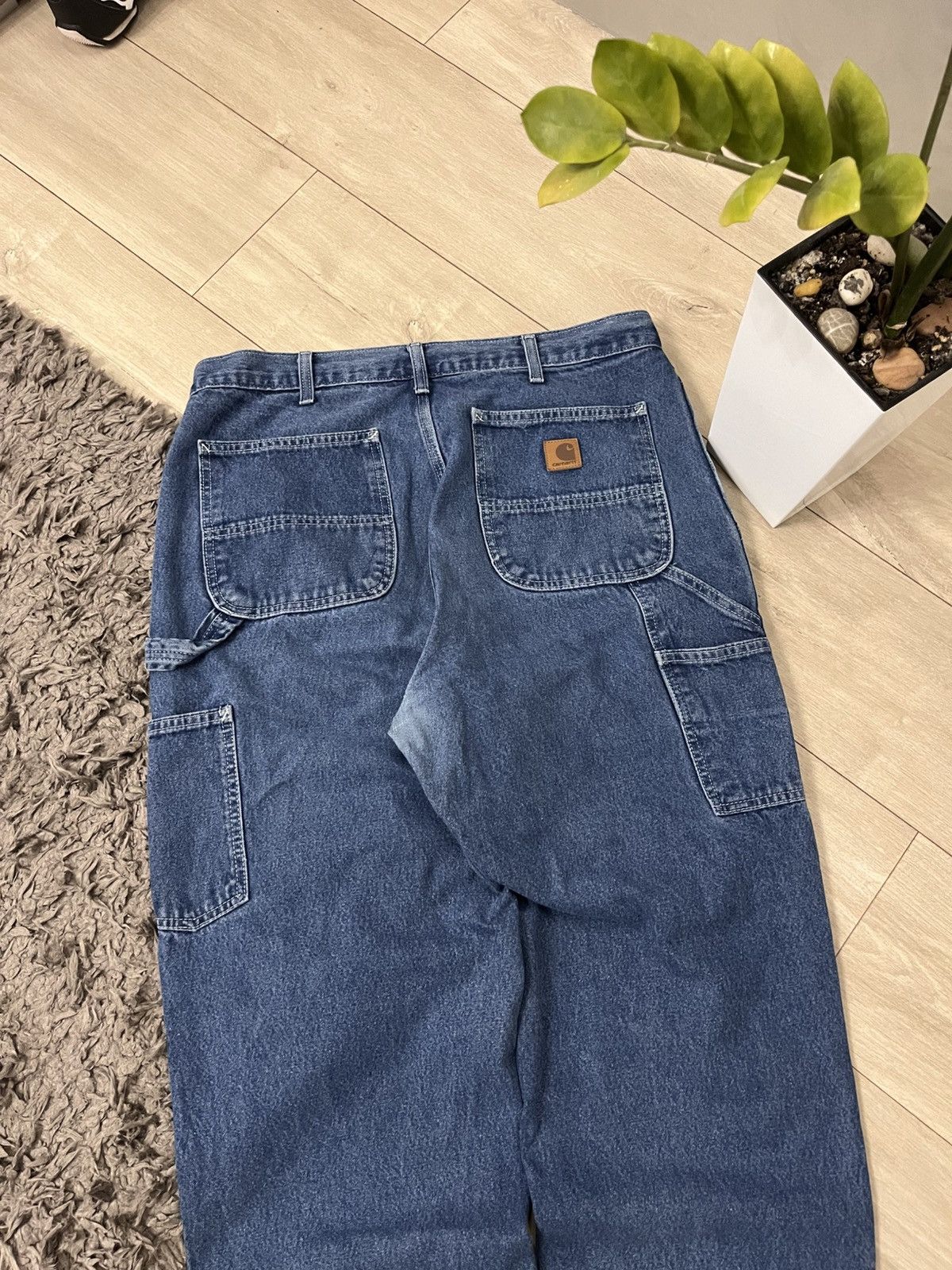 Carhartt 🔥90’s Carhartt Double Knee Cargo Y2k Carpenters Work Pants Size US 36 / EU 52 - 2 Thumbnail