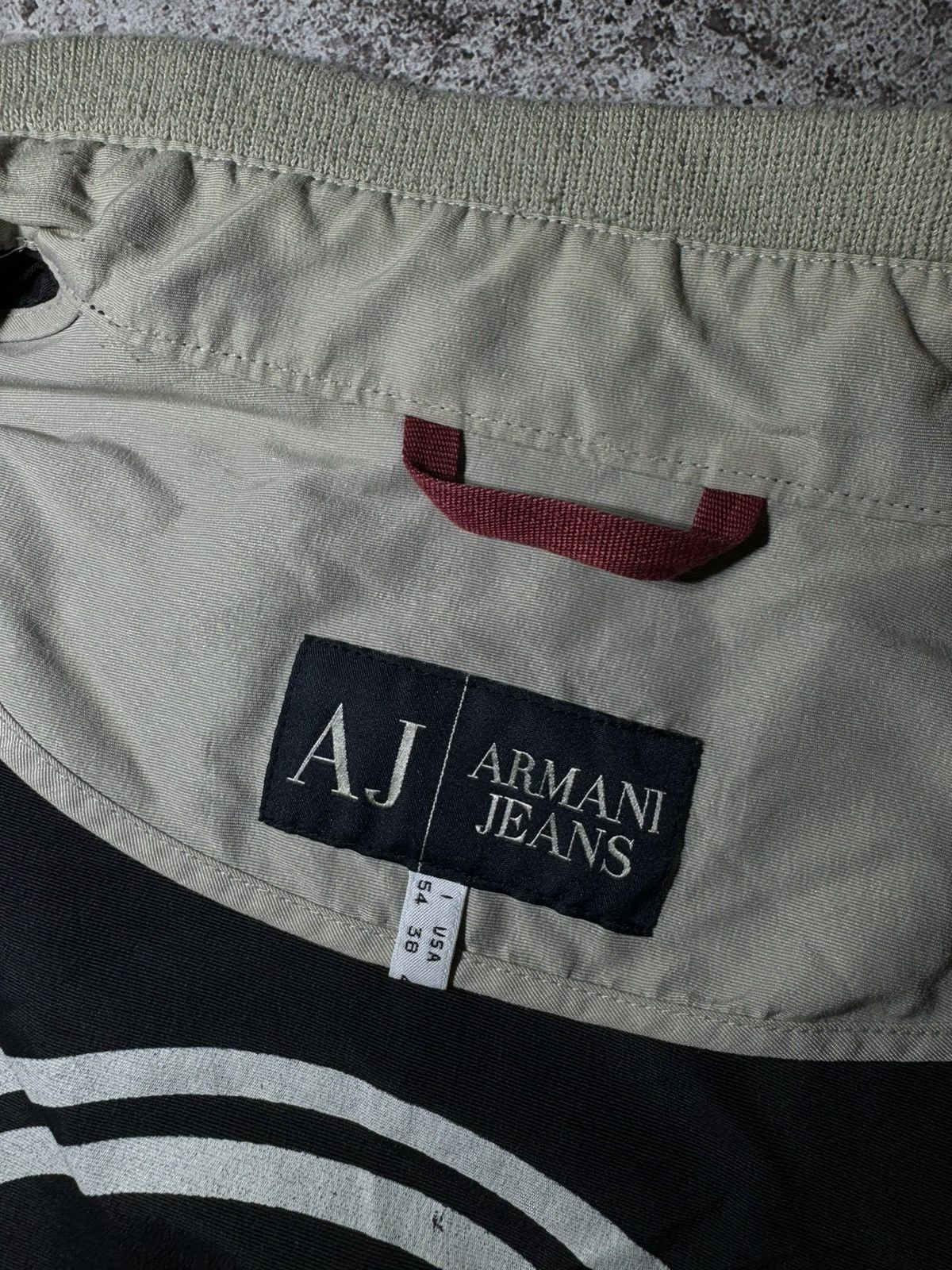 Armani × Vintage Armani Jeans Vintage Streetwear Jacket Size US L / EU 52-54 / 3 - 5 Thumbnail