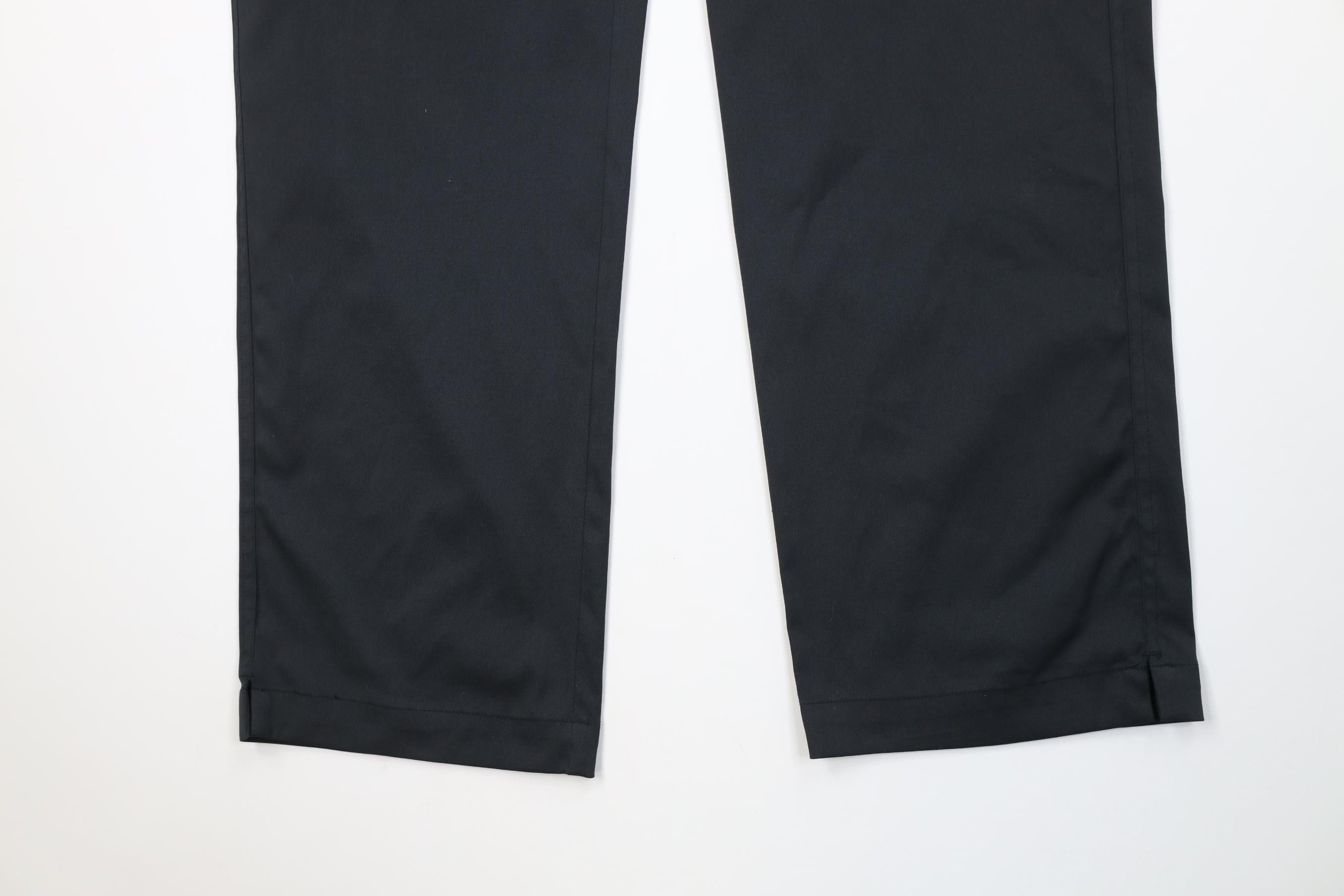Nike Vintage Y2K Nike Golf Tech Knit Wide Leg Chino Pants Black Size US 36 / EU 52 - 4 Thumbnail