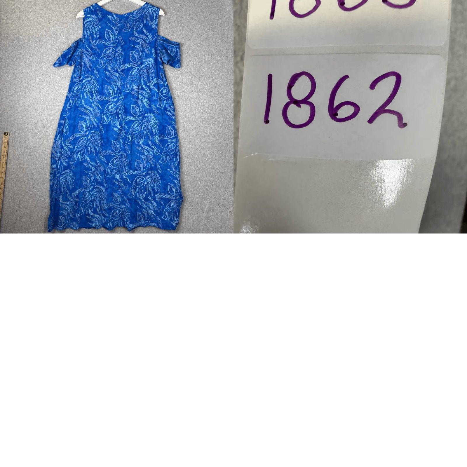 cushnie et ochs blue dress Girls 3D Floral Cold Shoulder Dress by Calla D797