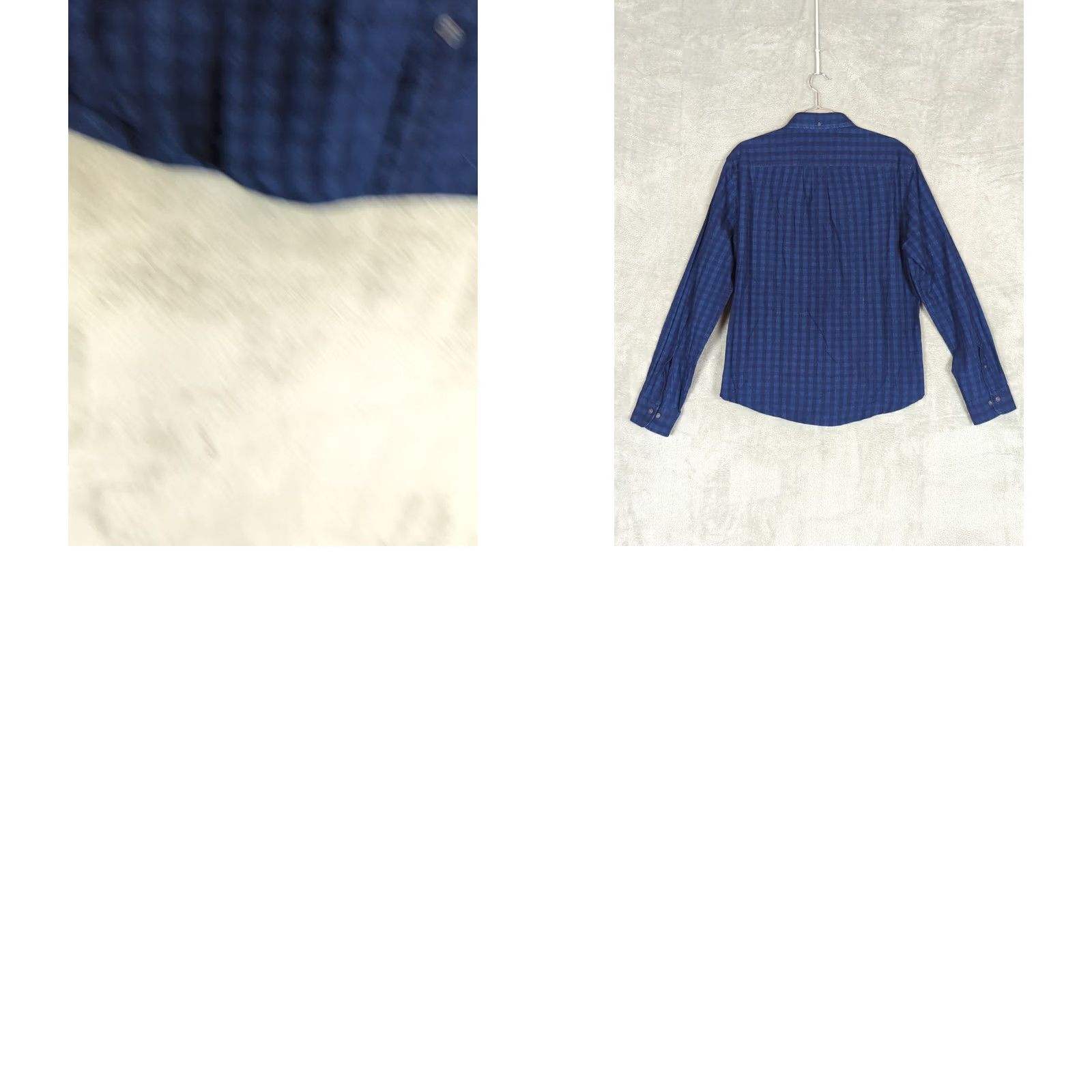 Brooks Brothers Brooks Brothers Red Fleece Shirt Mens L Button-Down Long Sleeve Blue Check Cotton Woven Regular Fit Size US L / EU 52-54 / 3 - 8 Thumbnail