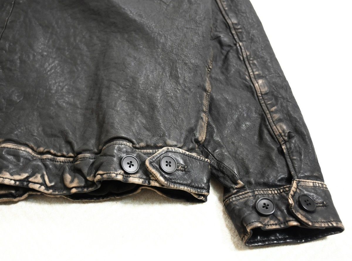 Beams Plus Beams USED ZIP LEATHER JKT size M Size US M / EU 48-50 / 2 - 8 Thumbnail