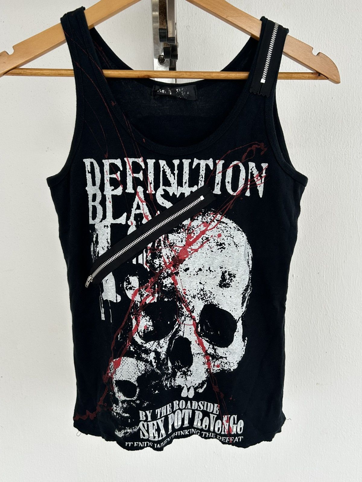 Sex Pot ReVeNGe Sex Pot Revenge Punk Black Sleeveless Size US S / EU 44-46 / 1 - 1 Thumbnail