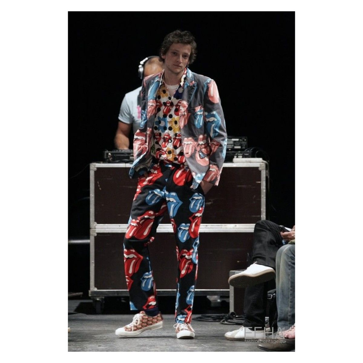 Comme des Garcons Homme Plus ARCHIVE CDG Homme Plus x Rolling Stones S/S06 Rip & Tongue Size US S / EU 44-46 / 1 - 1 Thumbnail