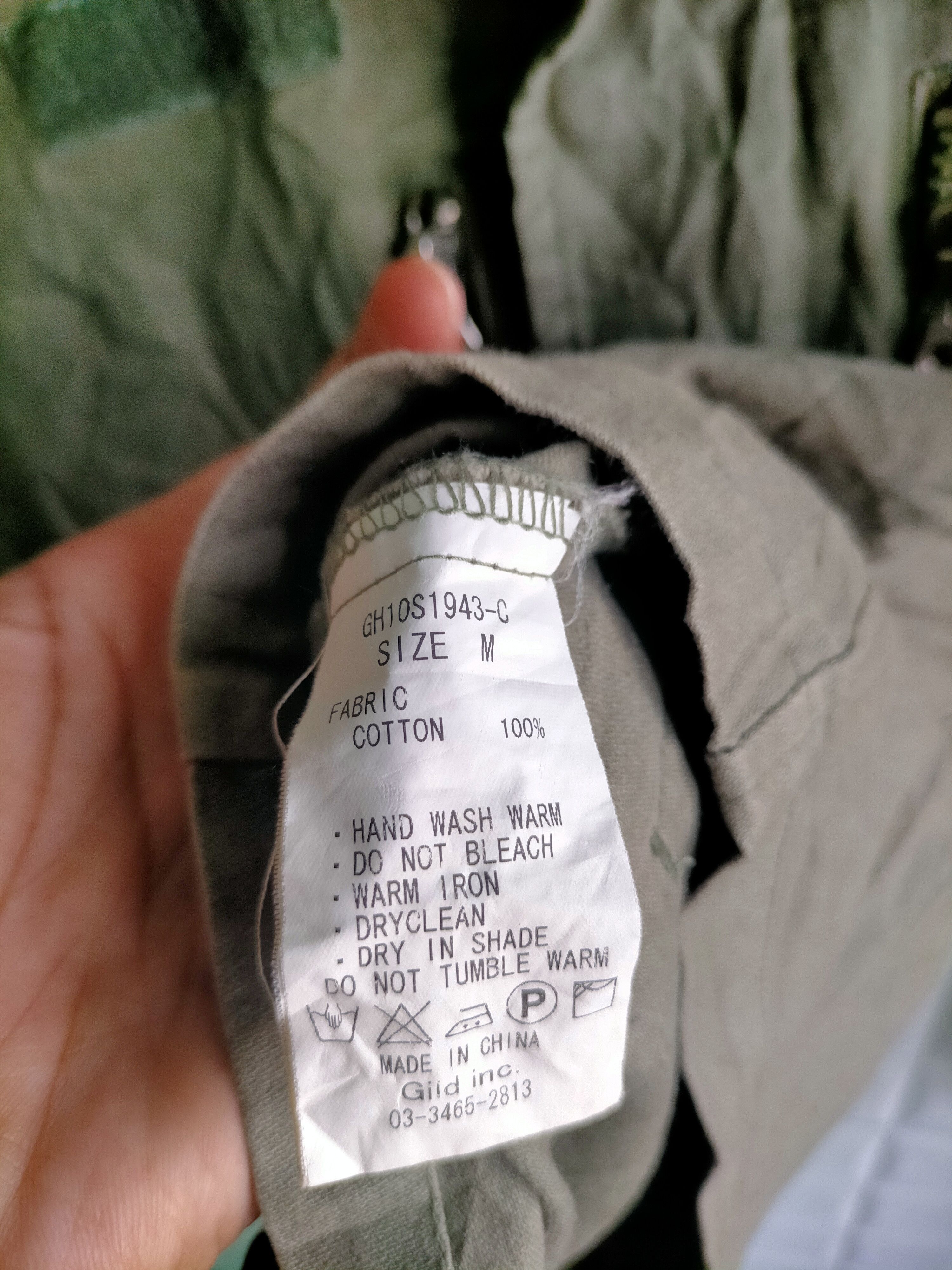 Designer × Japanese Brand Maison Gilfy Military Jacket Size US S / EU 44-46 / 1 - 8 Thumbnail