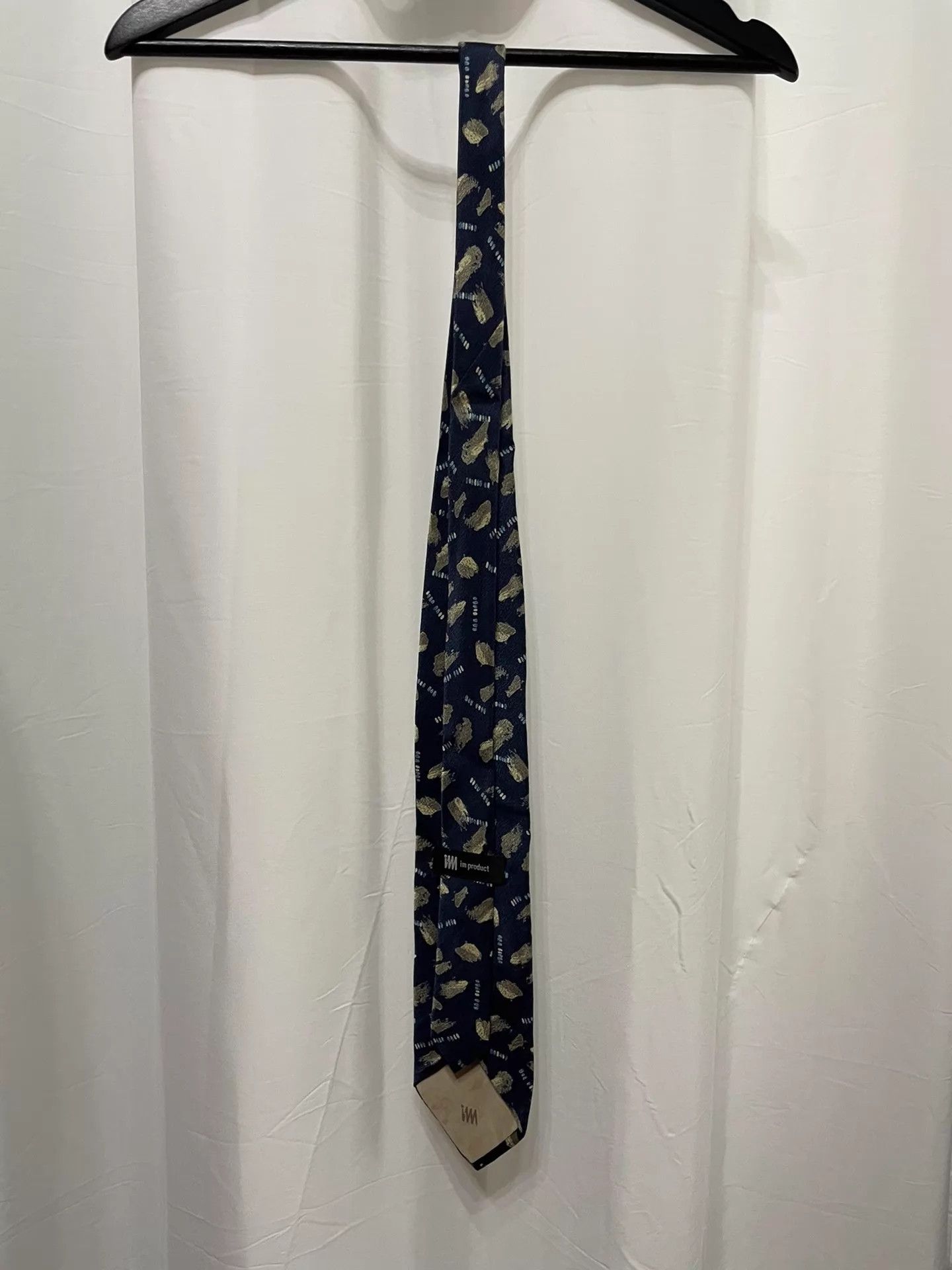 Issey Miyake Issey Miyake Vintage Blue Fun Pattern Tie Size ONE SIZE - 2 Thumbnail