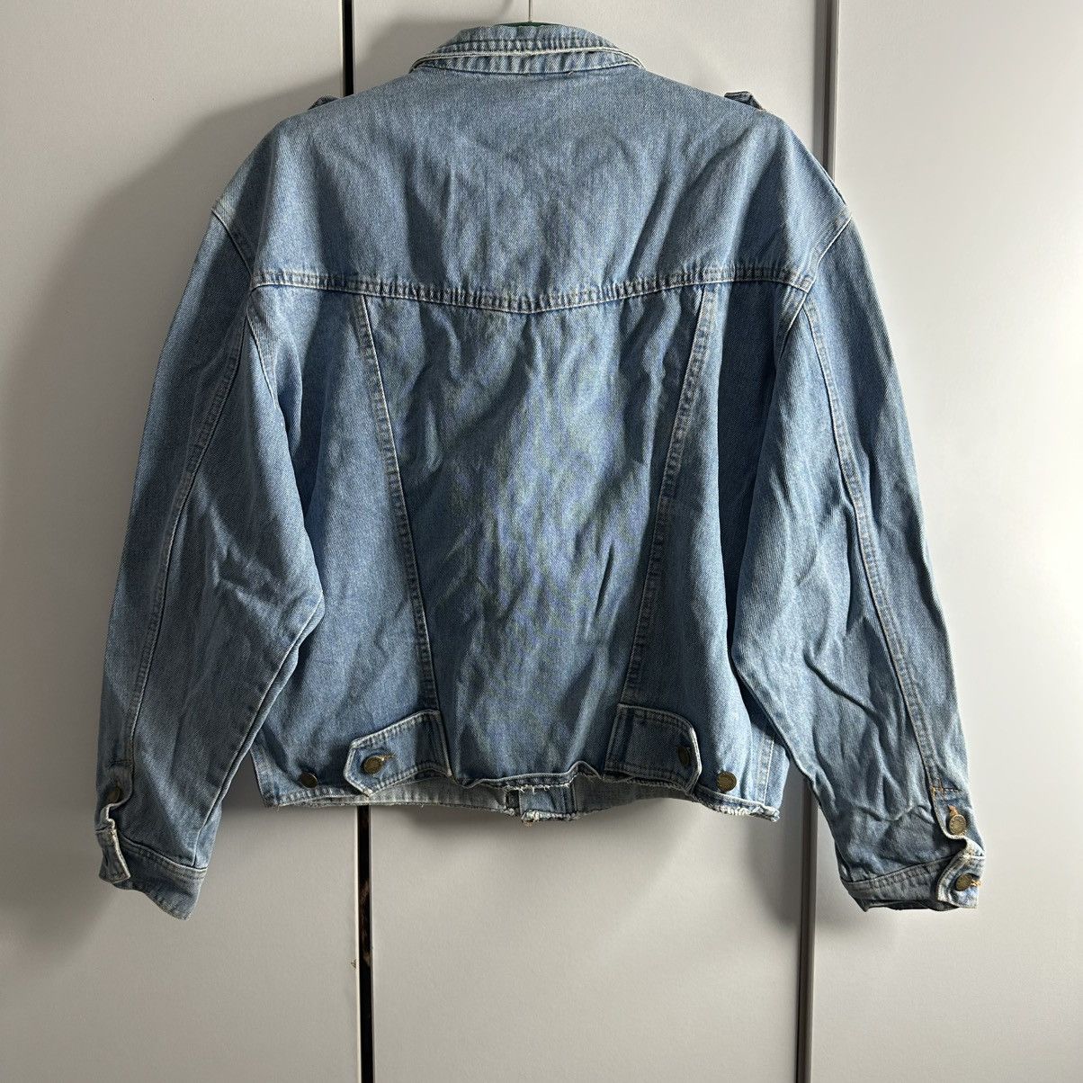 Denime 80s Made in Italy Vintage Denim Jacket Size US XL / EU 56 / 4 - 7 Thumbnail