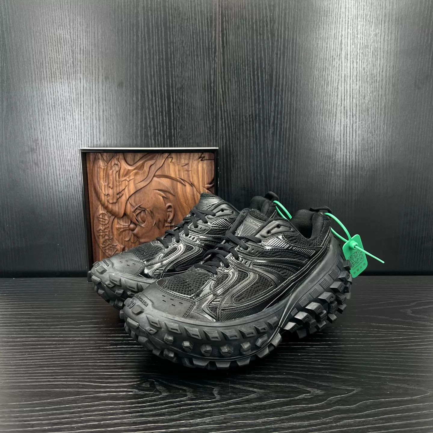 Balenciaga Balenciaga Track Black 39 Like New Size US 8.5 / IT 38.5 - 1 Thumbnail