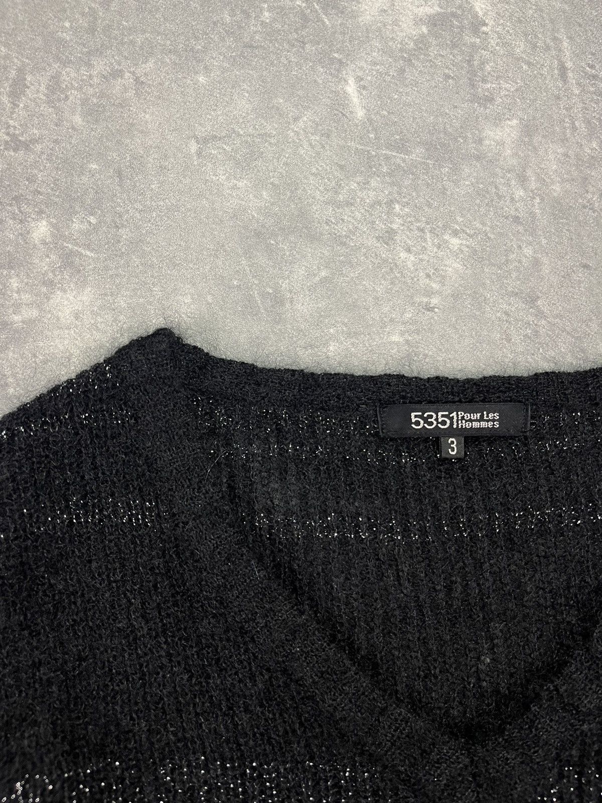 5351 POUR LES HOMMES 5351 Pour Les Hommes Archive Mohair Knit Sweater 3 Size US M / EU 48-50 / 2 - 4 Thumbnail