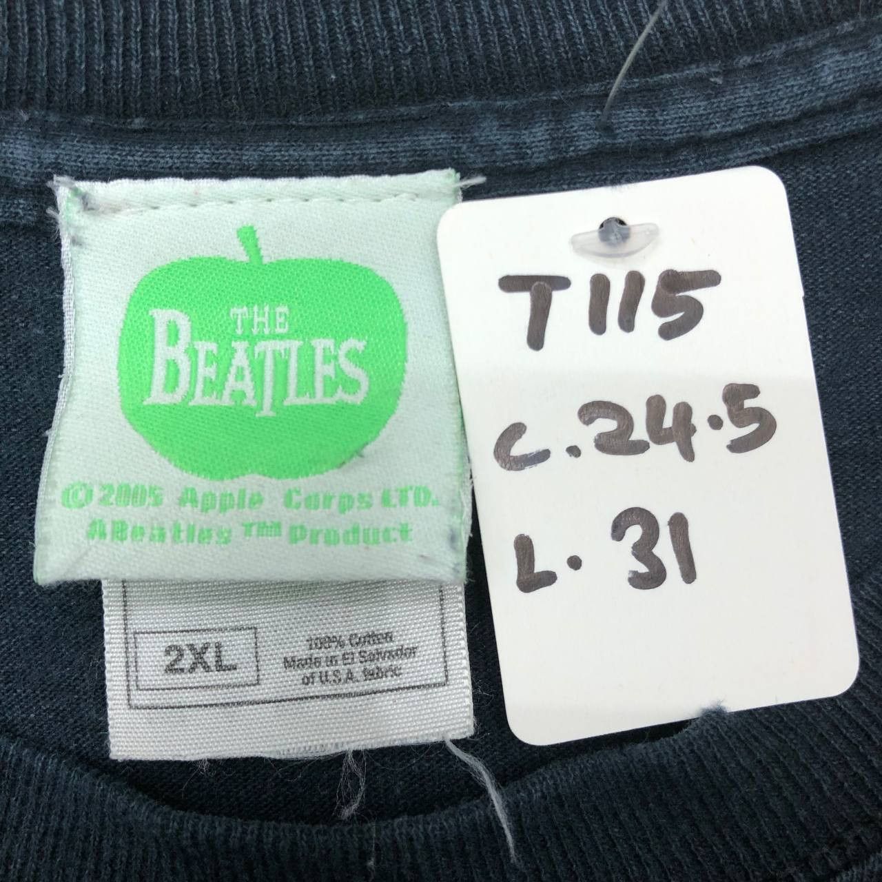 Apple × Band Tees T115 SUN FADED THE BEATLES BAND TEE Size US XXL / EU 58 / 5 - 6 Thumbnail