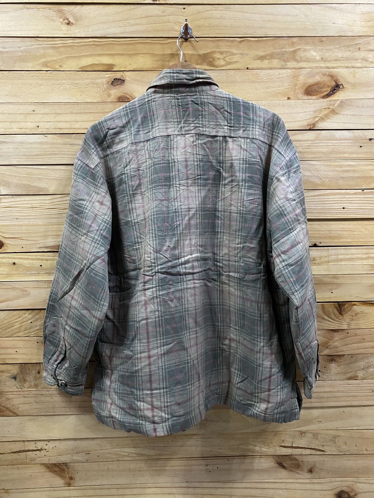 Vintage Vintage Bonmarlen flannel button up jacket Size US XL / EU 56 / 4 - 6 Thumbnail