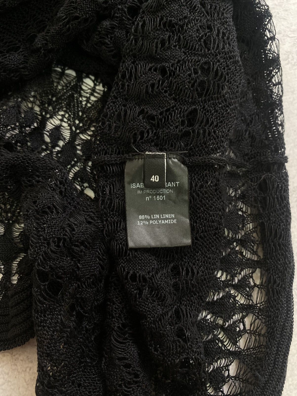 Isabel Marant Isabel Marant Black Lace Slip Knee Lenght Dress Size 40 Size S / US 4 / IT 40 - 8 Thumbnail