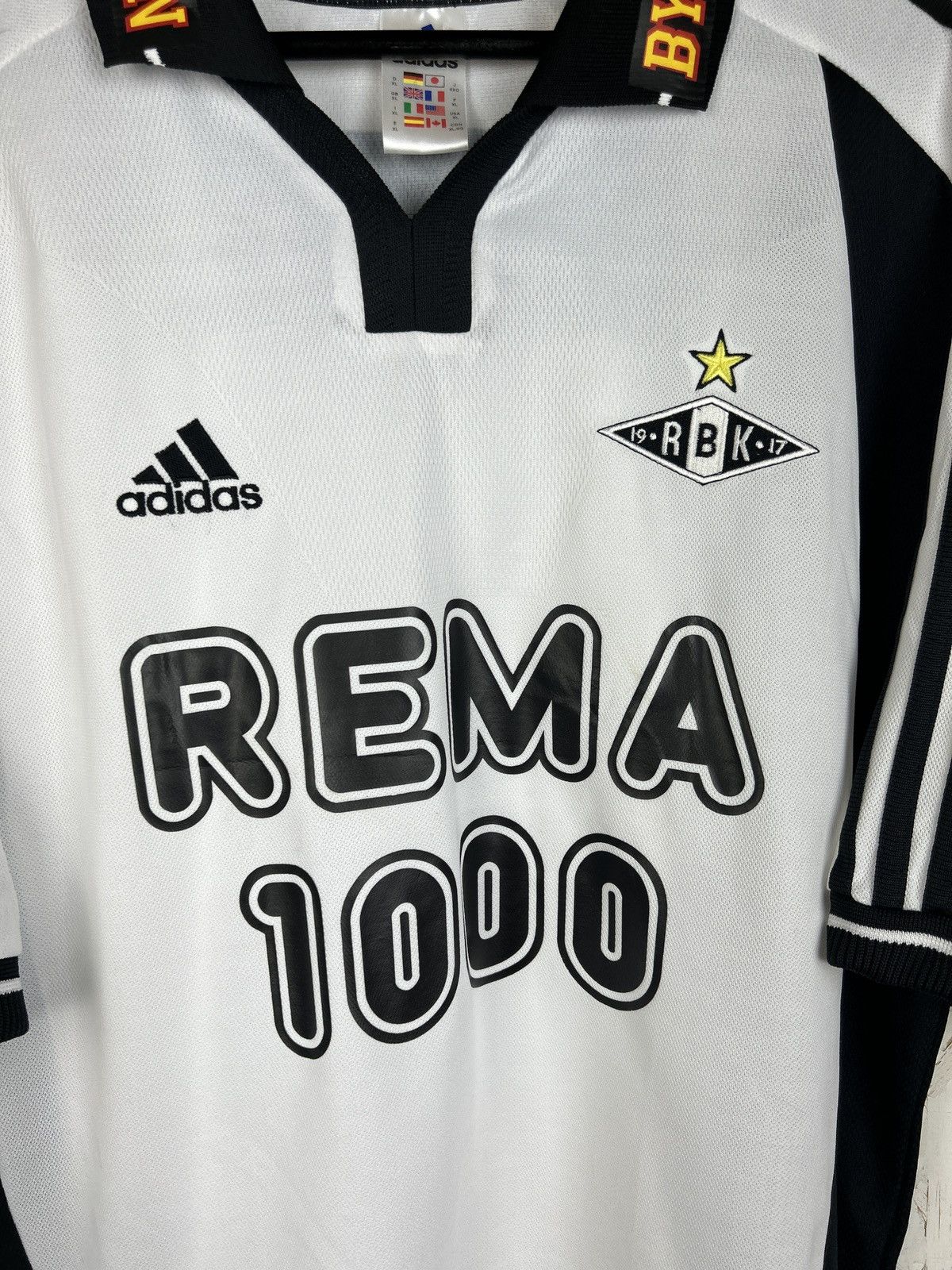 Adidas 00s Adidas Rosenborg BK 2001/02 Home Kit Soccer Jersey XL Size US XL / EU 56 / 4 - 2 Thumbnail