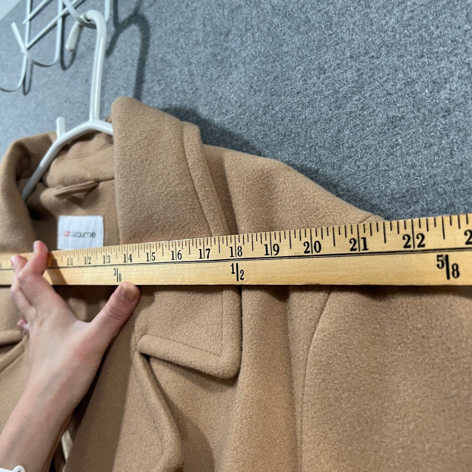 Other Liz Claiborne Belted Midweight Womens Plus Peacoat French Size XXL / US 16-18 / IT 52-54 - 9 Thumbnail