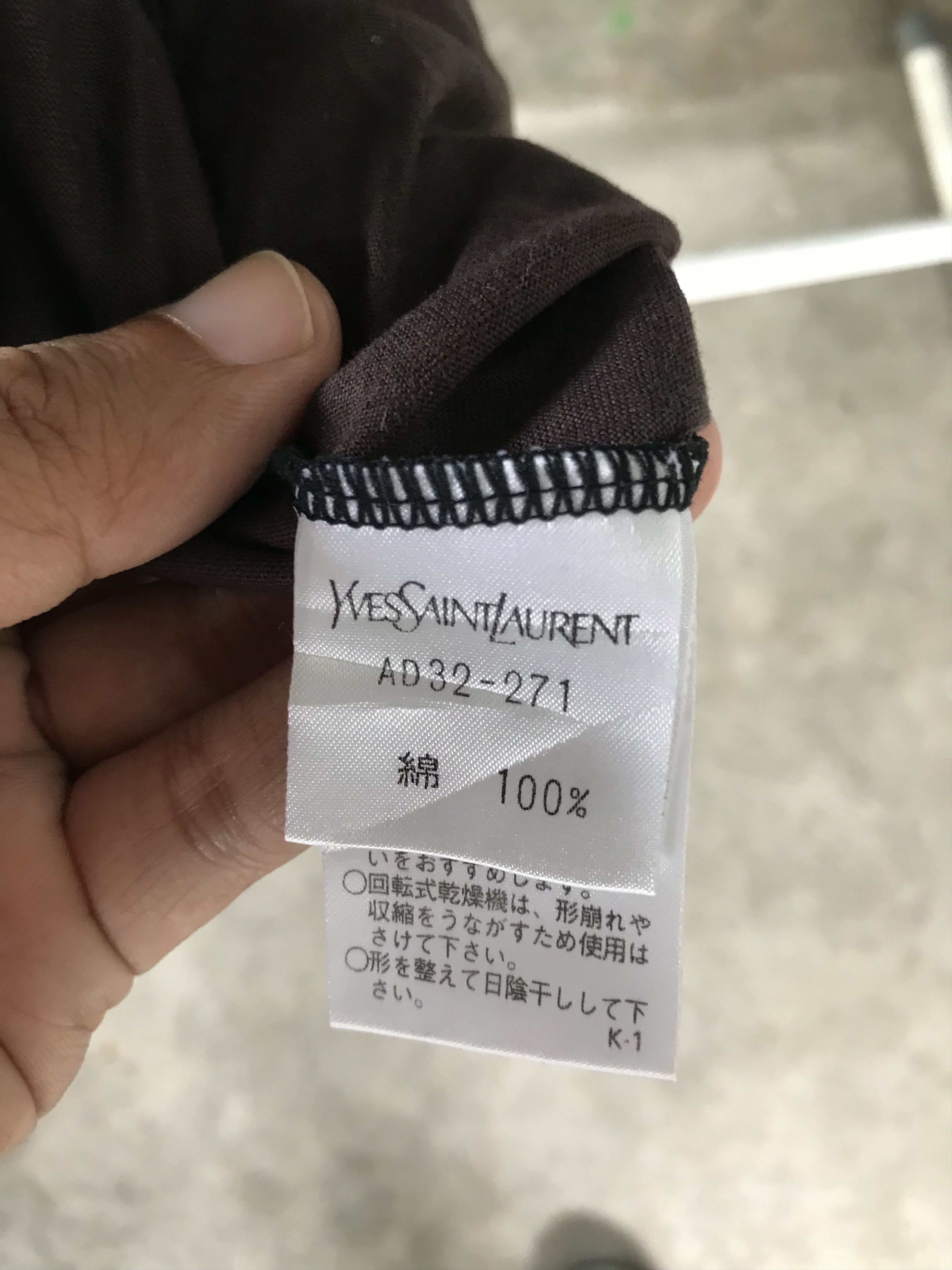 Yves Saint Laurent Yvest Saint Laurent / shirt pocket Size US L / EU 52-54 / 3 - 7 Thumbnail