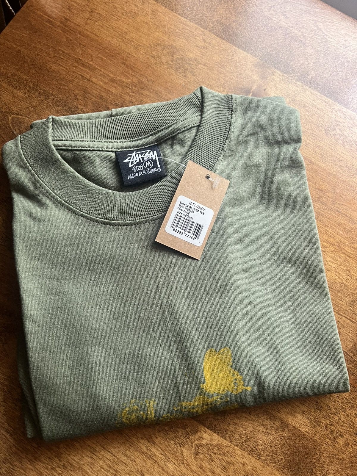 Stussy Stussy In Bloom Green Tee Shirt Size US M / EU 48-50 / 2 - 4 Thumbnail