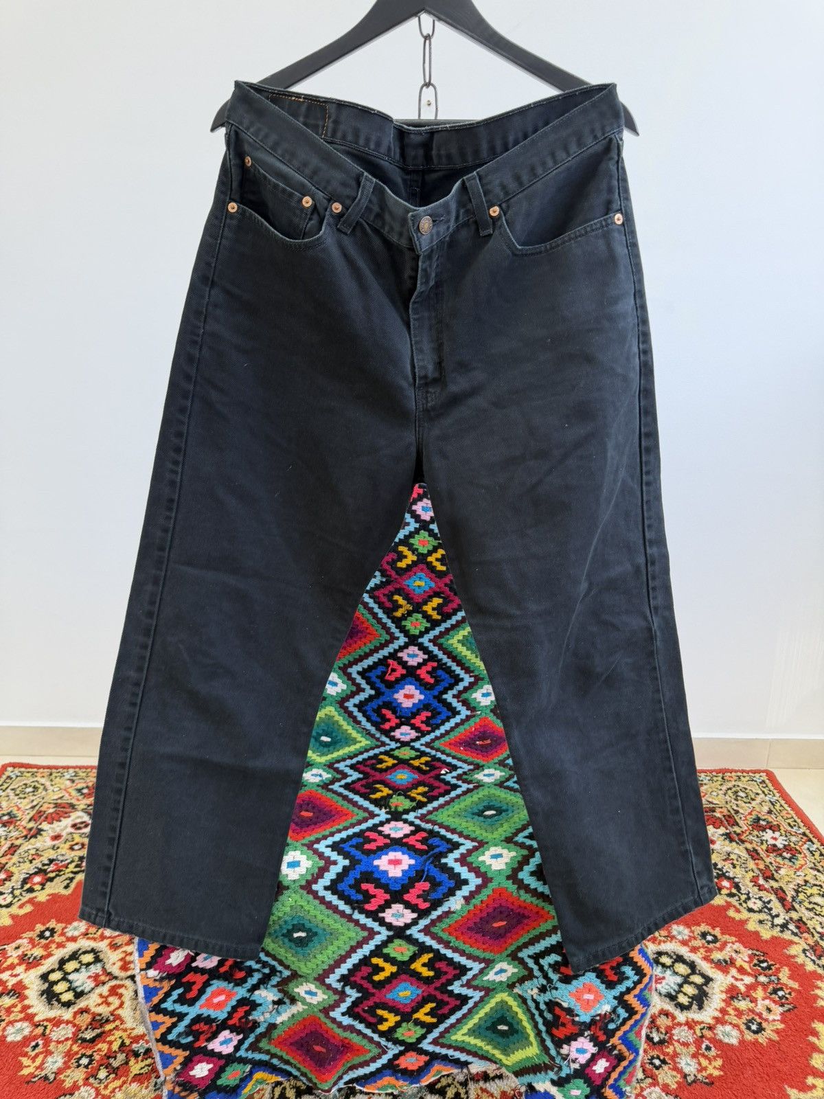 Hedi Slimane 00s Diesel Hedi Slimane Dior Style Washed Denim Jeans Size US 36 / EU 52 - 8 Thumbnail