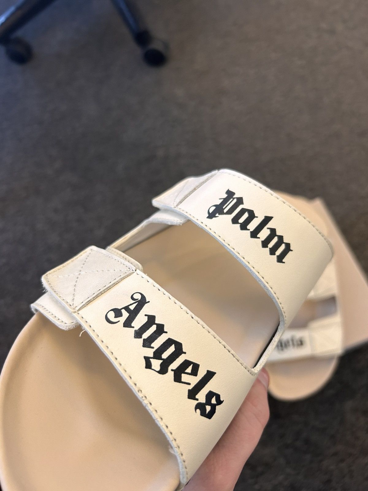 Palm Angels Palm Angels Logo Sandals Size US 11 / EU 44 - 5 Thumbnail