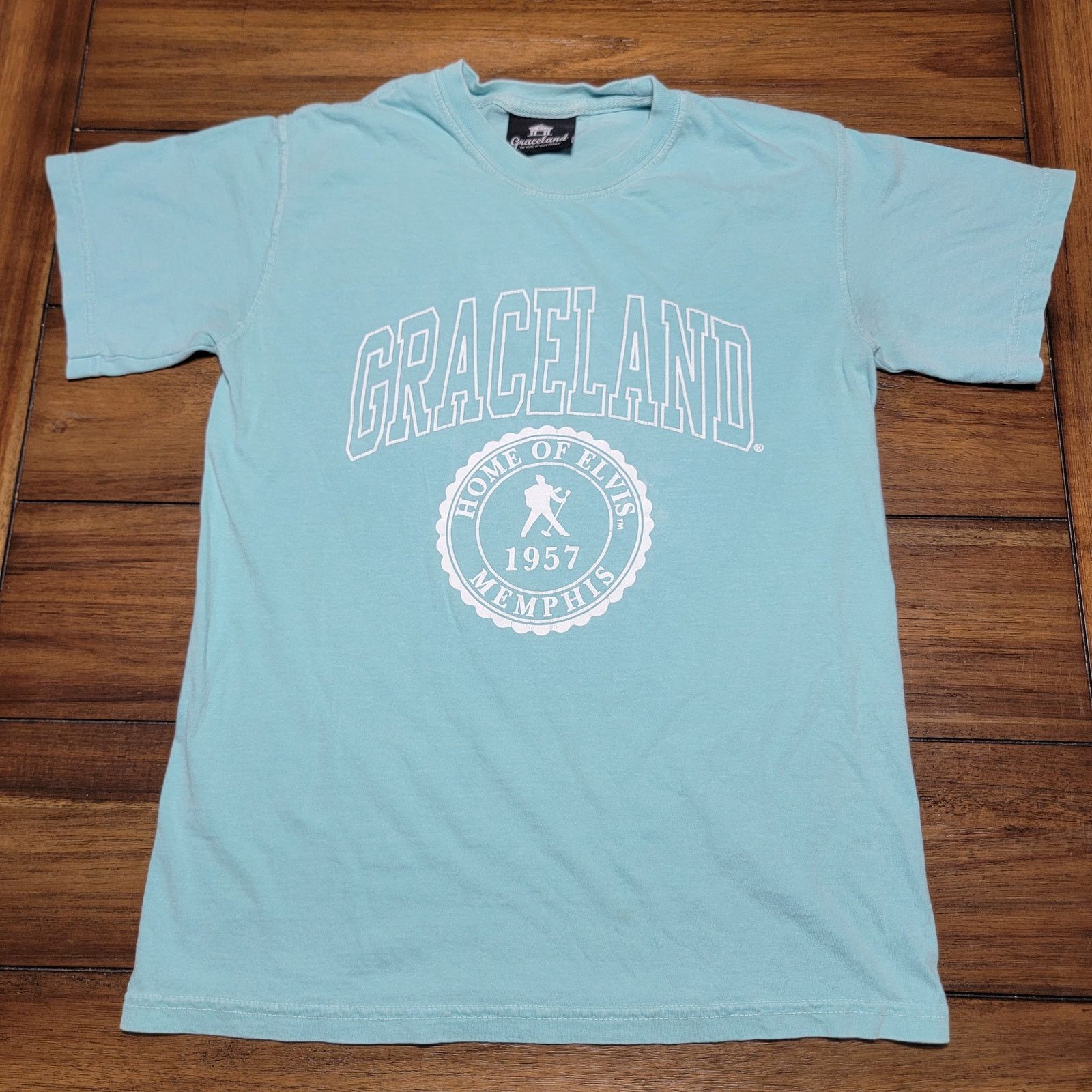 Other Graceland Unisex Tee "Home Of Elvis 1957 Memphis" - Small Size S / US 4 / IT 40 - 1 Thumbnail