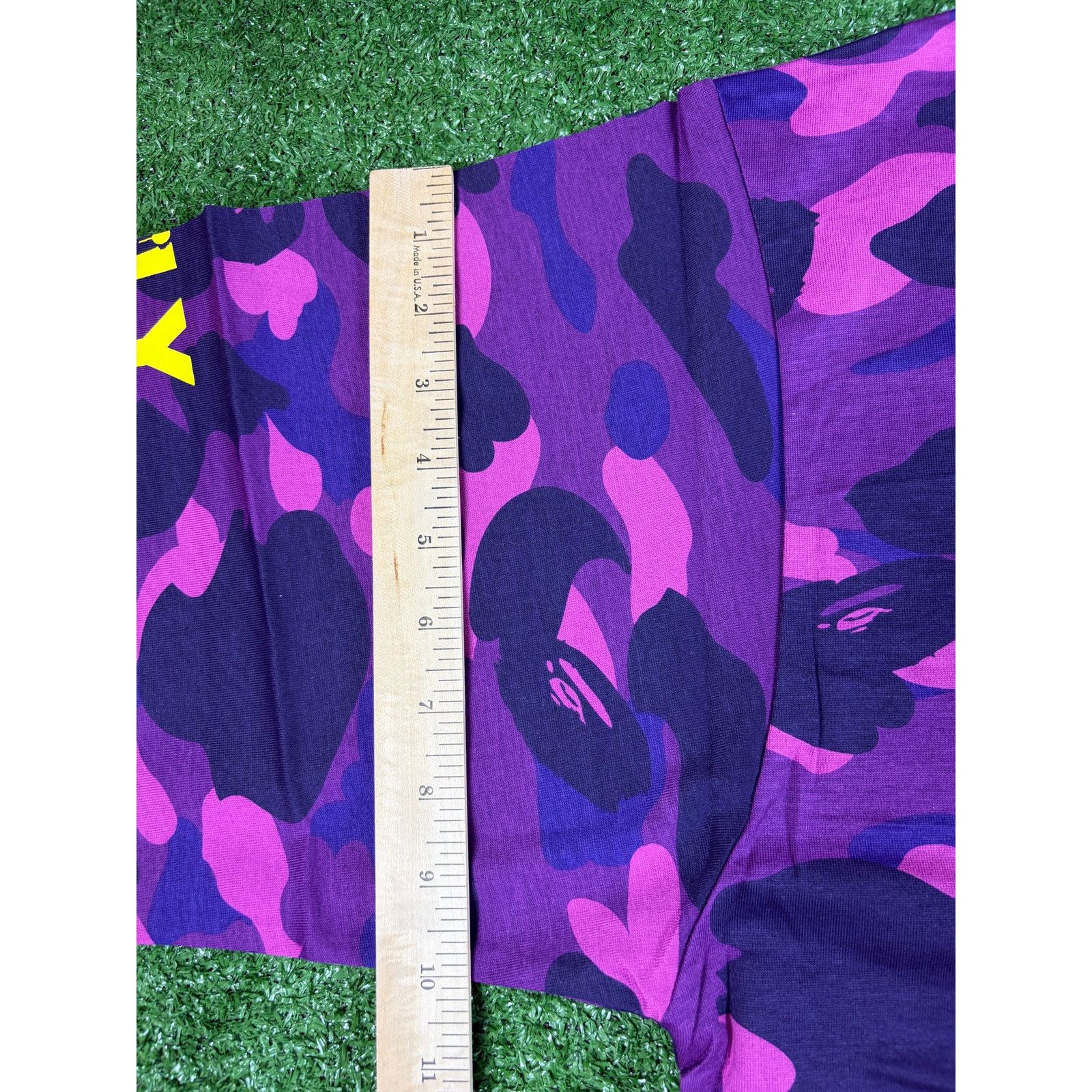 Bape BAPE X Jessie Reyez Purple Shark Camo T-Shirt Size XL Size US XL / EU 56 / 4 - 4 Thumbnail
