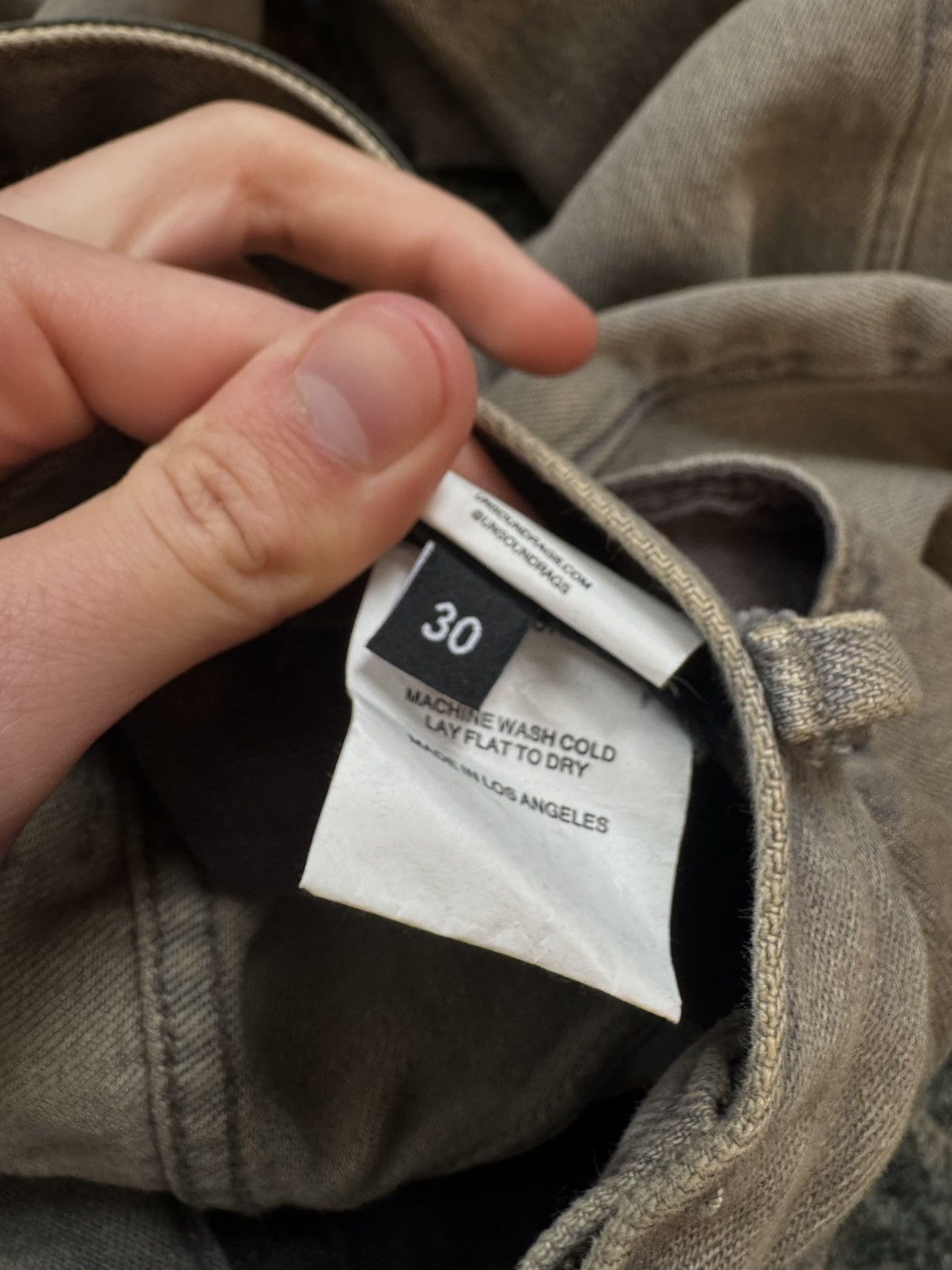 Unsound Rags Unsound Rags Q Cut Denim Size US 30 / EU 46 - 3 Thumbnail