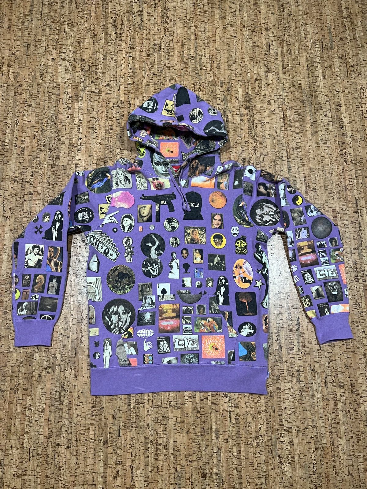 Supreme Supreme Thrills Hoodie / hooded sweatshirt in Dusty 