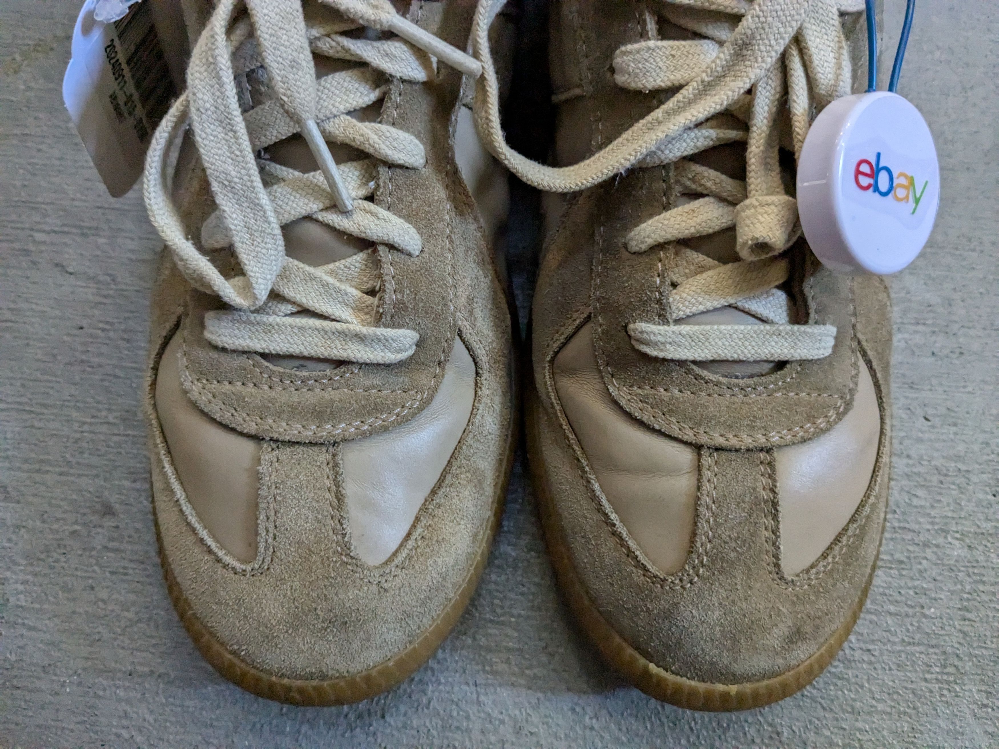 Maison Margiela Maison Margiela GAT Replica Tan 7 40 Suede Leather Size US 7 / EU 40 - 5 Thumbnail