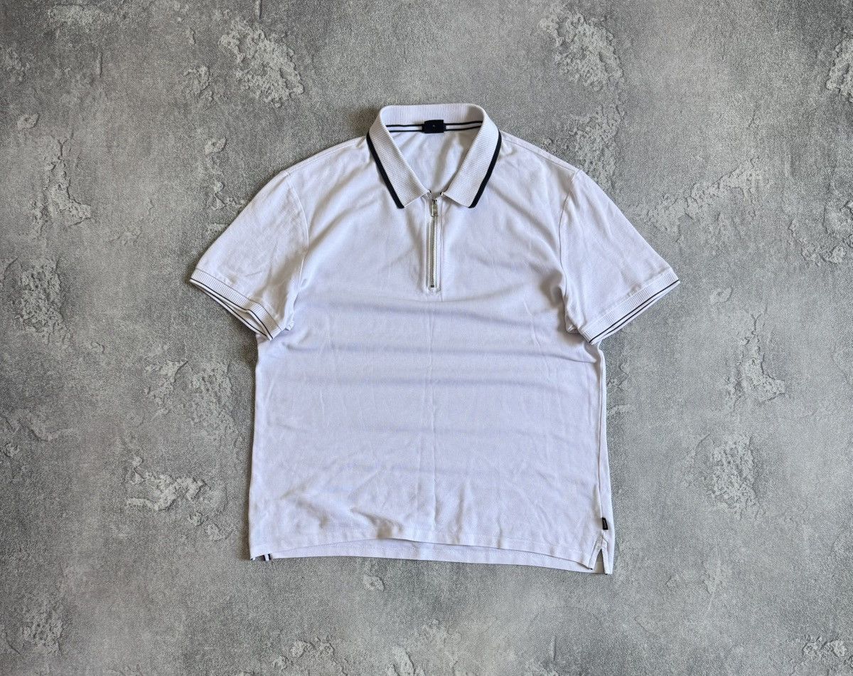 Hugo Boss Hugo Boss XL zip polo tee T-shirts casual old money Size US XL / EU 56 / 4 - 7 Thumbnail