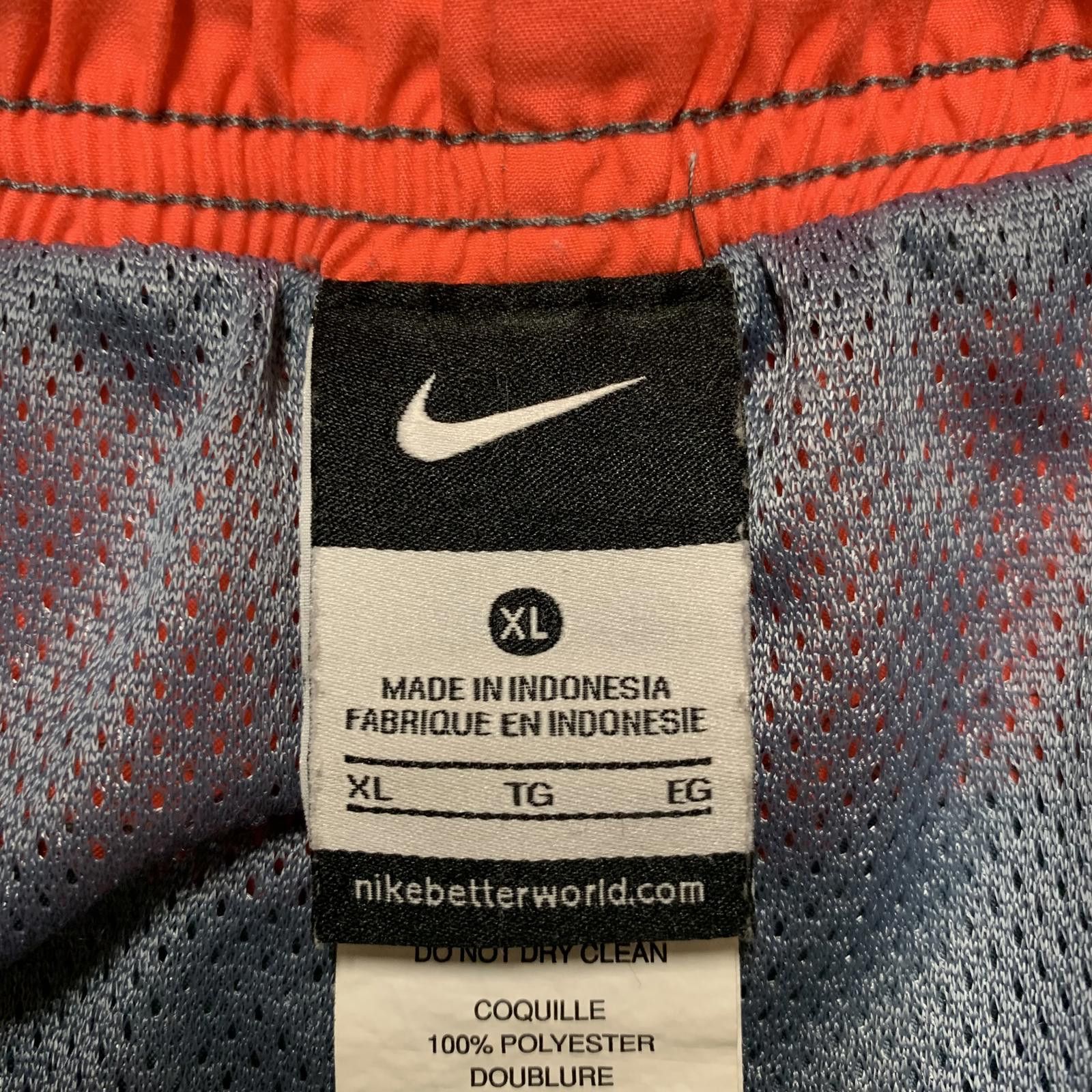 Nike Nike Men's Sz XL Gray & Orange Swim Shorts Size US 36 / EU 52 - 4 Thumbnail