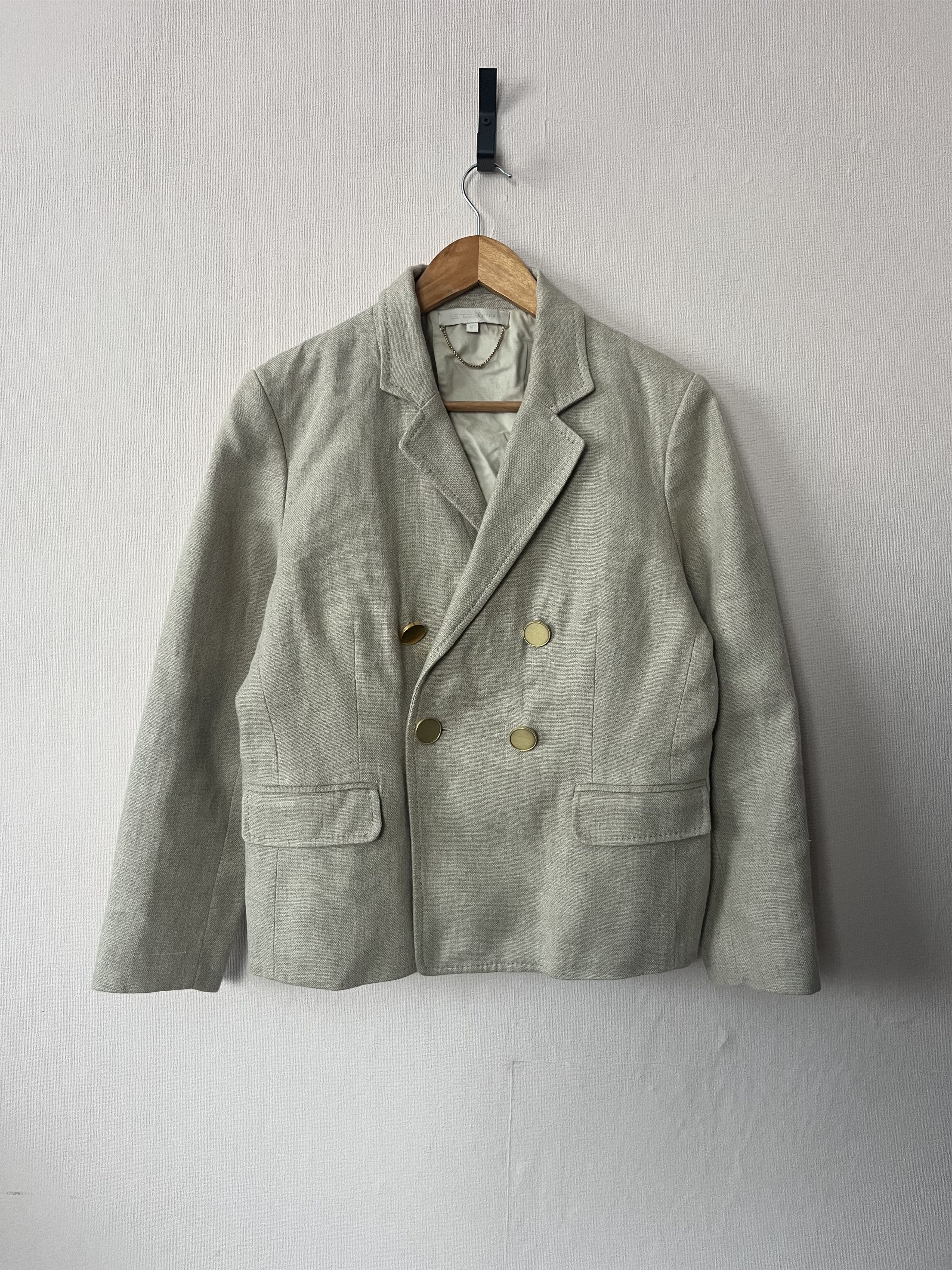 Other Vanessa Bruno Linen blazer jacket Fr40 Uk12 Gold Button Size M / US 6-8 / IT 42-44 - 1 Thumbnail