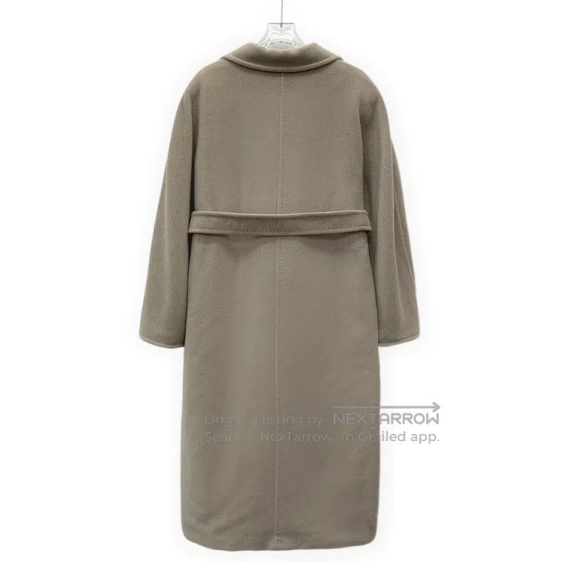 Max Mara Max Mara Sandy Sheep Wool Collar Double Breasted Belted Co Size M / US 6-8 / IT 42-44 - 2 Thumbnail