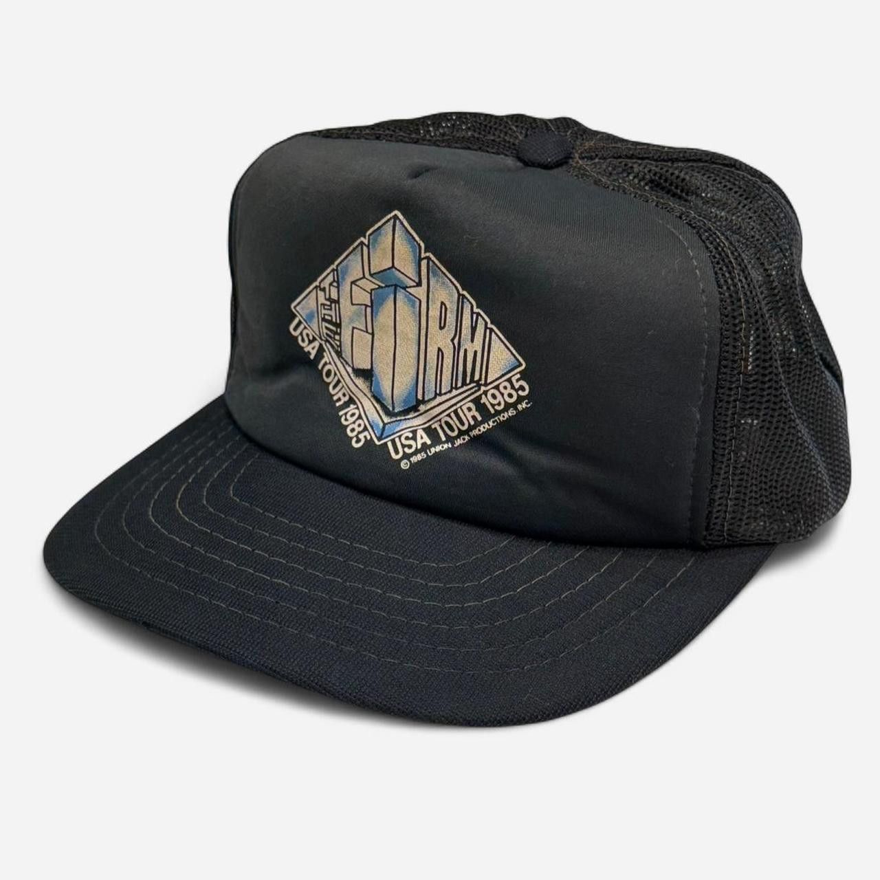 Vintage VTG 80s THE FiRM TRUCKER HAT Size ONE SIZE - 1 Thumbnail