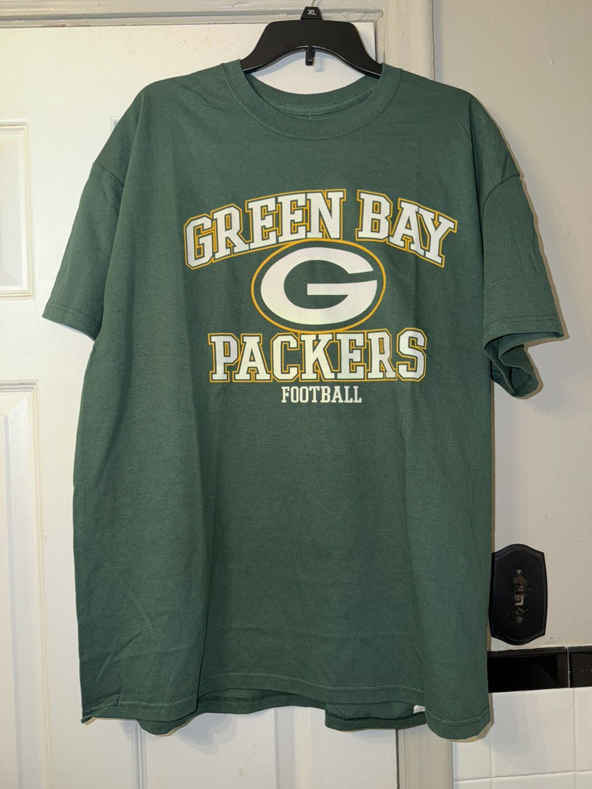 NFL NFL Team Apparel Green Bay Packers Football Shirt Mens XL Size US XL / EU 56 / 4 - 1 Thumbnail