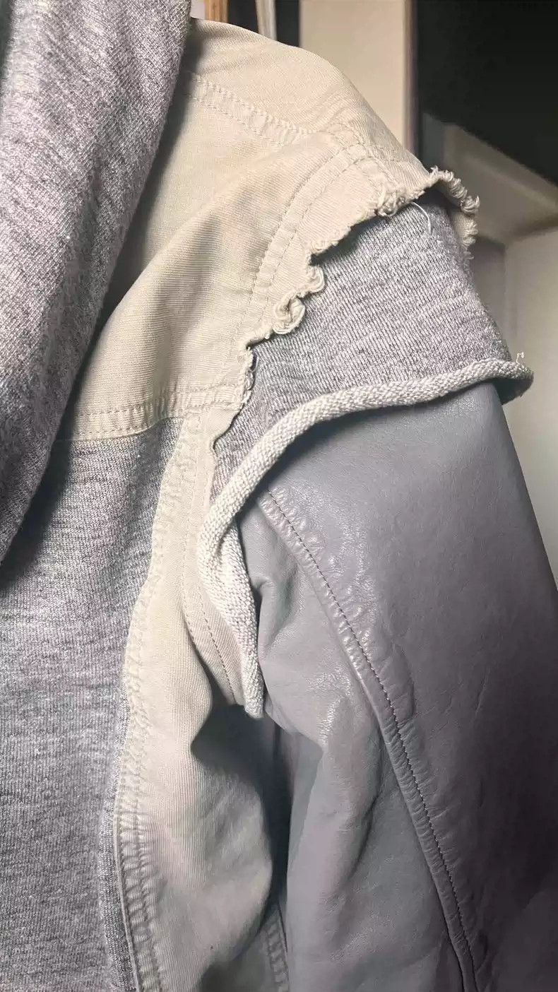 Undercover UNDERCOVER one and only leather sleeve patchwork coat Size US M / EU 48-50 / 2 - 6 Thumbnail
