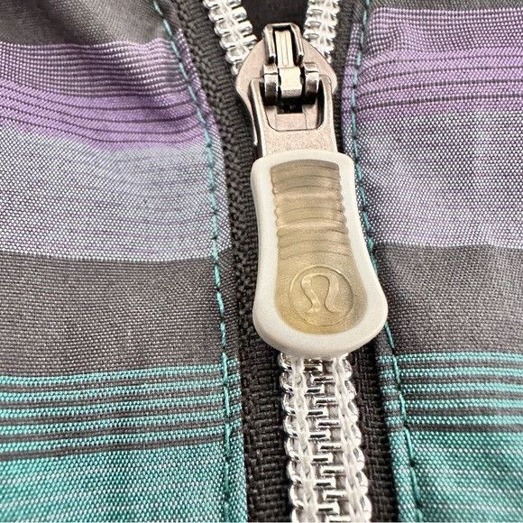 Lululemon Lululemon Run Hustle Jacket in Multi Poncho Stripe Hooded Ja Size M / US 6-8 / IT 42-44 - 7 Thumbnail