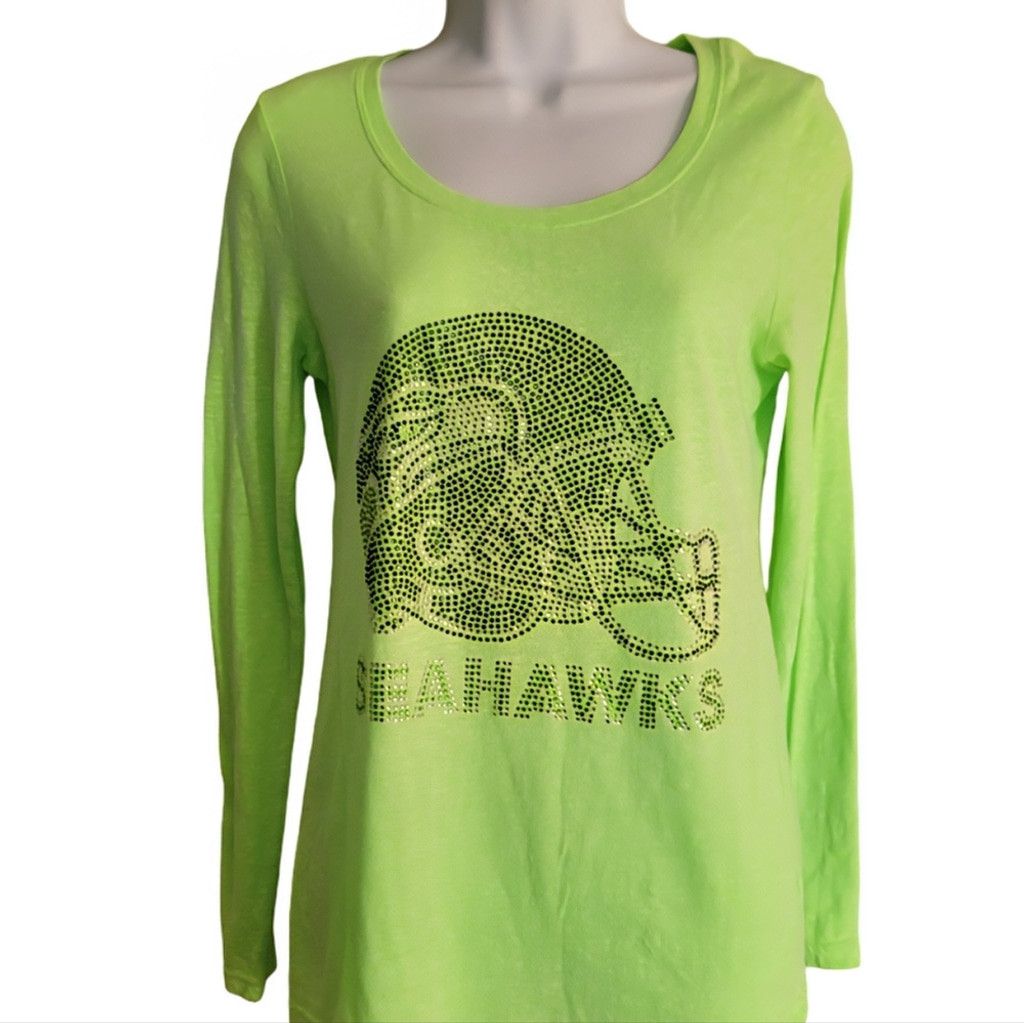 Other Seattle Seahawks Long Sleeve Top Size Medium No Boundaries Size M / US 6-8 / IT 42-44 - 1 Thumbnail