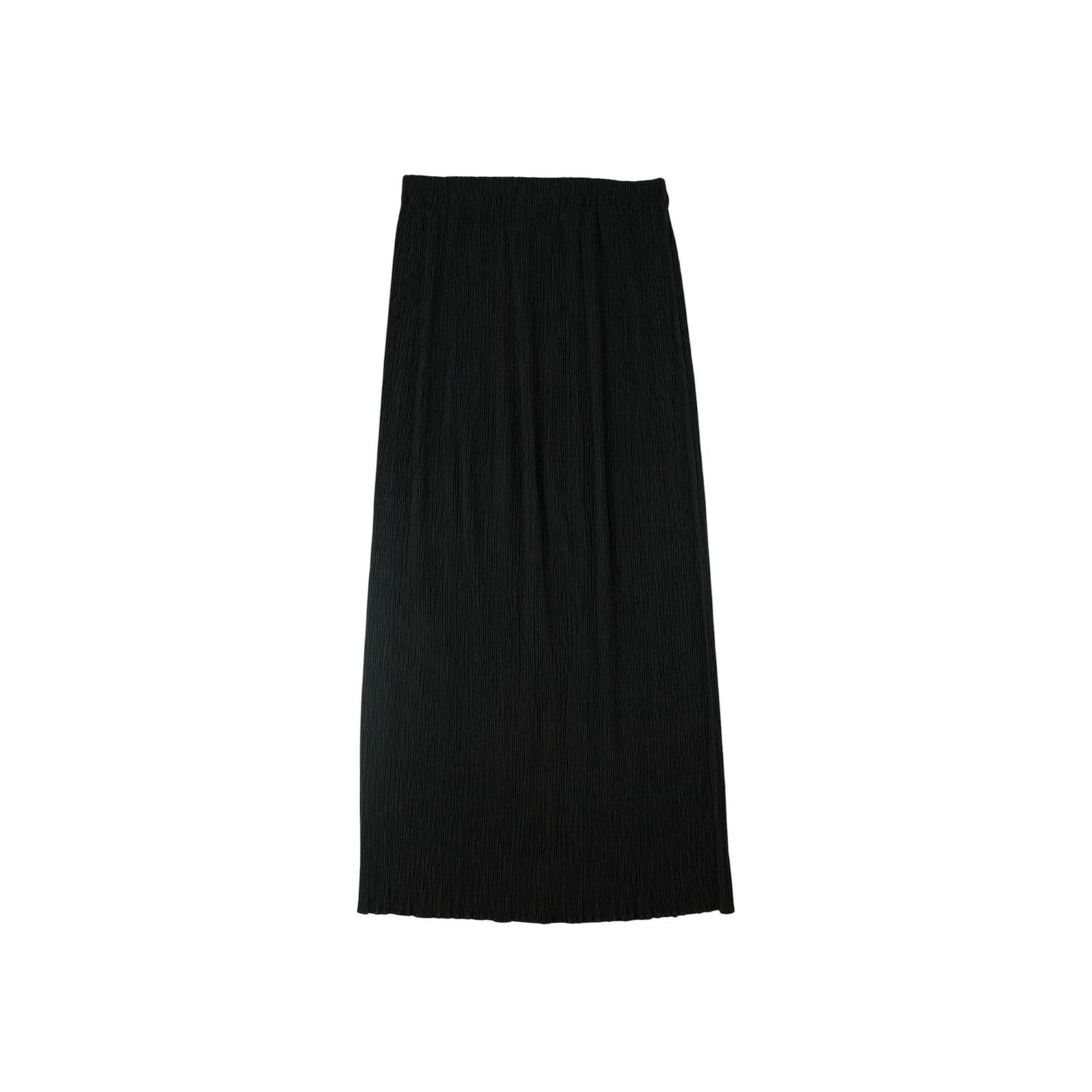 Issey Miyake Pleats Please Black Maxi Skirt Size 27" / US 4 / IT 40 - 2 Thumbnail