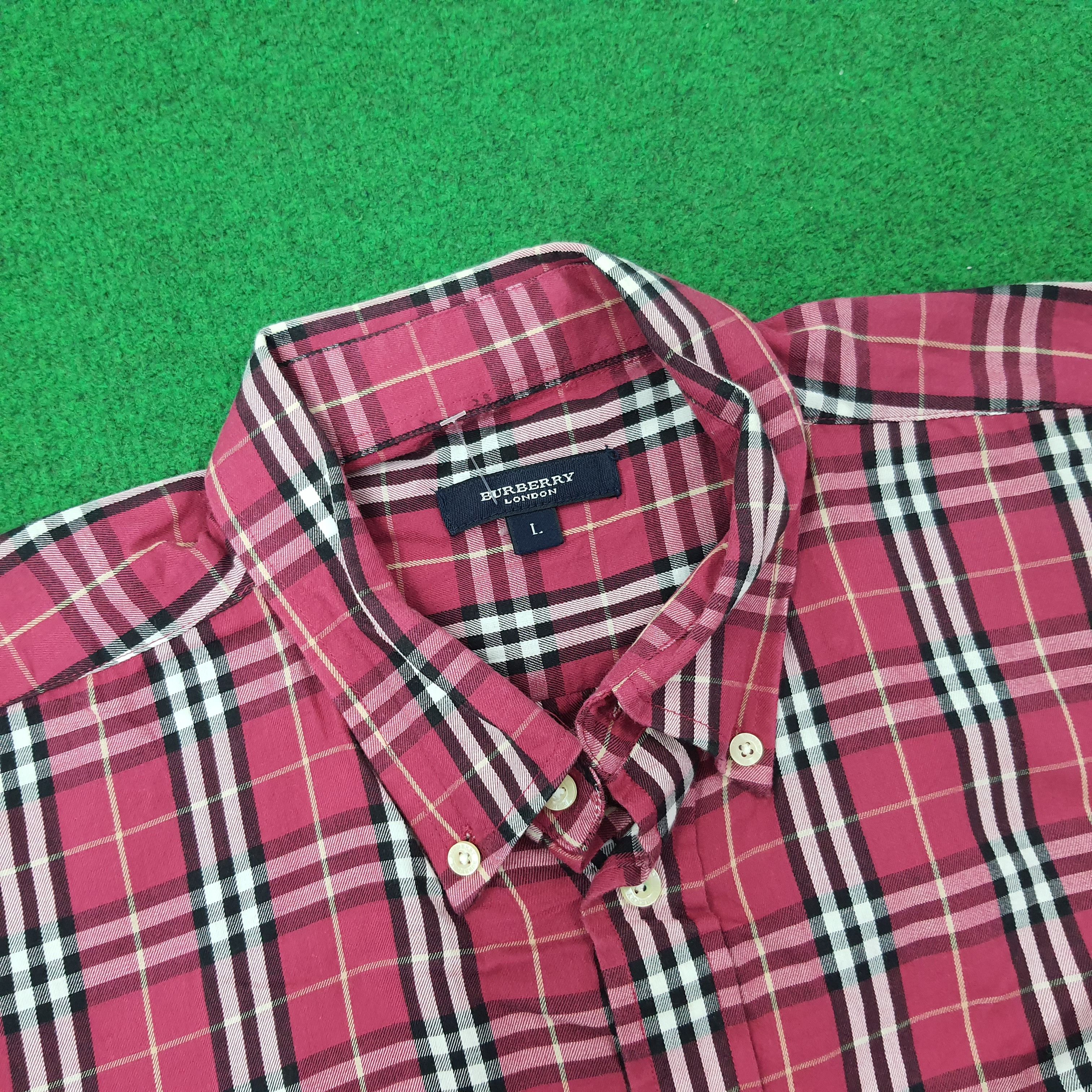 Burberry Vintage Burberry Nova Check Button Up Shirt C267N67 Size US L / EU 52-54 / 3 - 4 Thumbnail