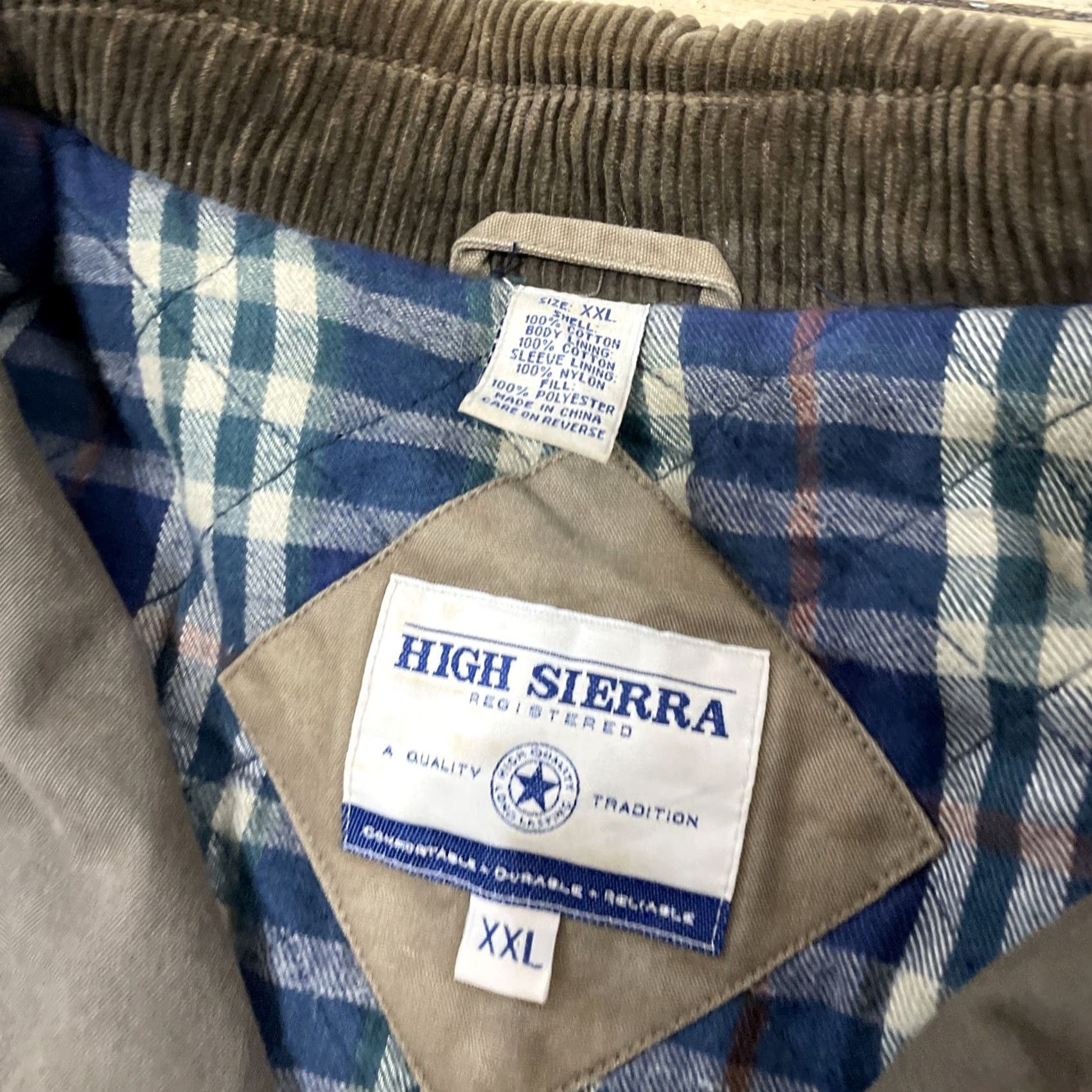 High Sierra VINTAGE High Sierra Jacket Men 2XL Brown Chore Field Barn Military Plaid Lined Coat Jacket/Coat Size US XXL / EU 58 / 5 - 5 Thumbnail