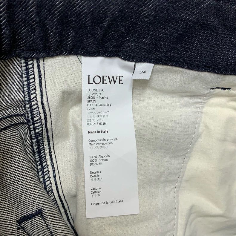 Loewe LOEWE Mid-calf jeans Size 42" / US 20 - 4 Thumbnail