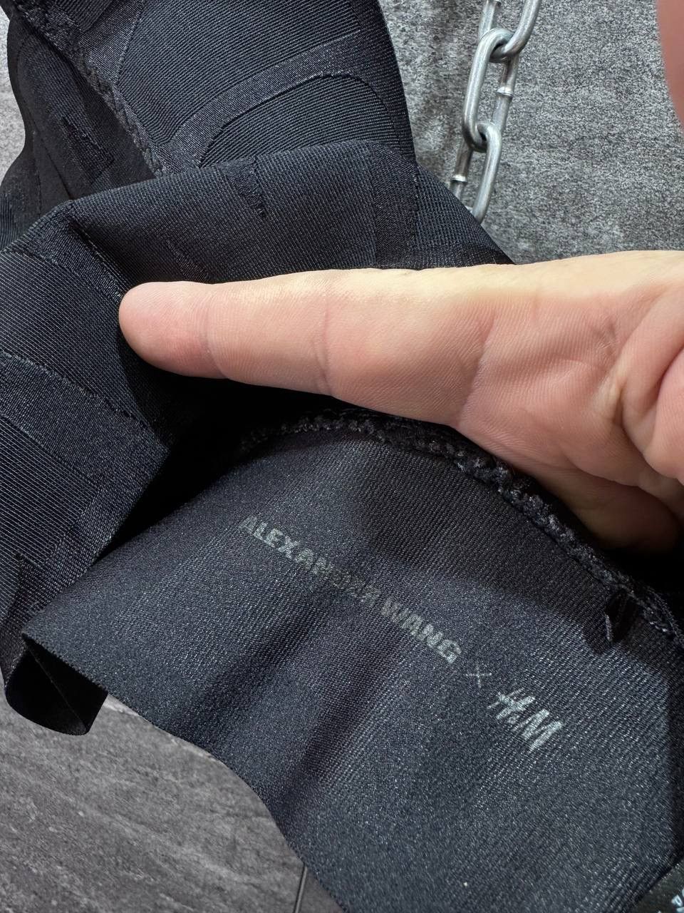 Alexander Wang Alexander Wang Black logo bandage crop top Size S / US 4 / IT 40 - 4 Thumbnail
