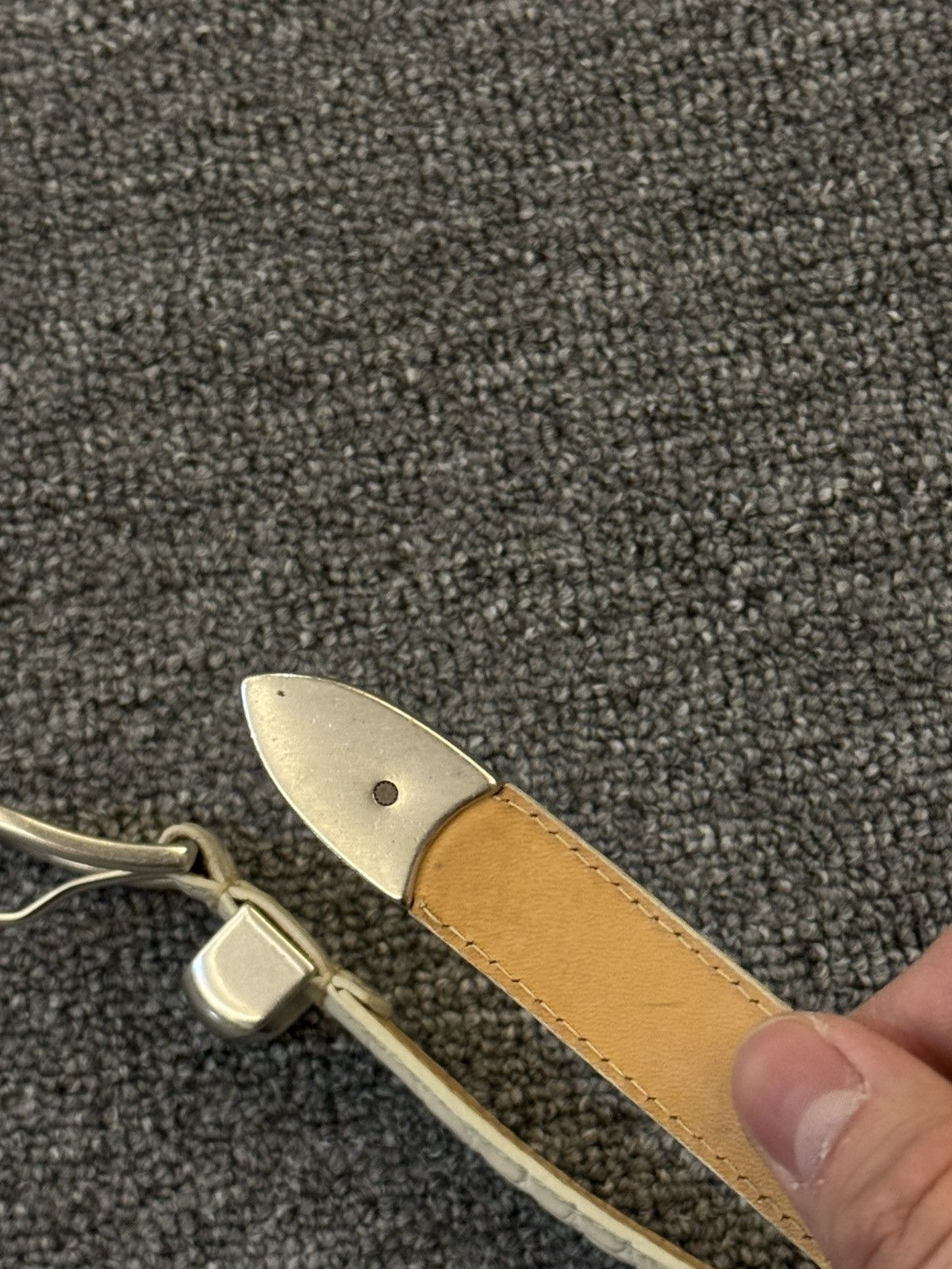 Our Legacy Our legacy leather belt Size ONE SIZE - 6 Thumbnail