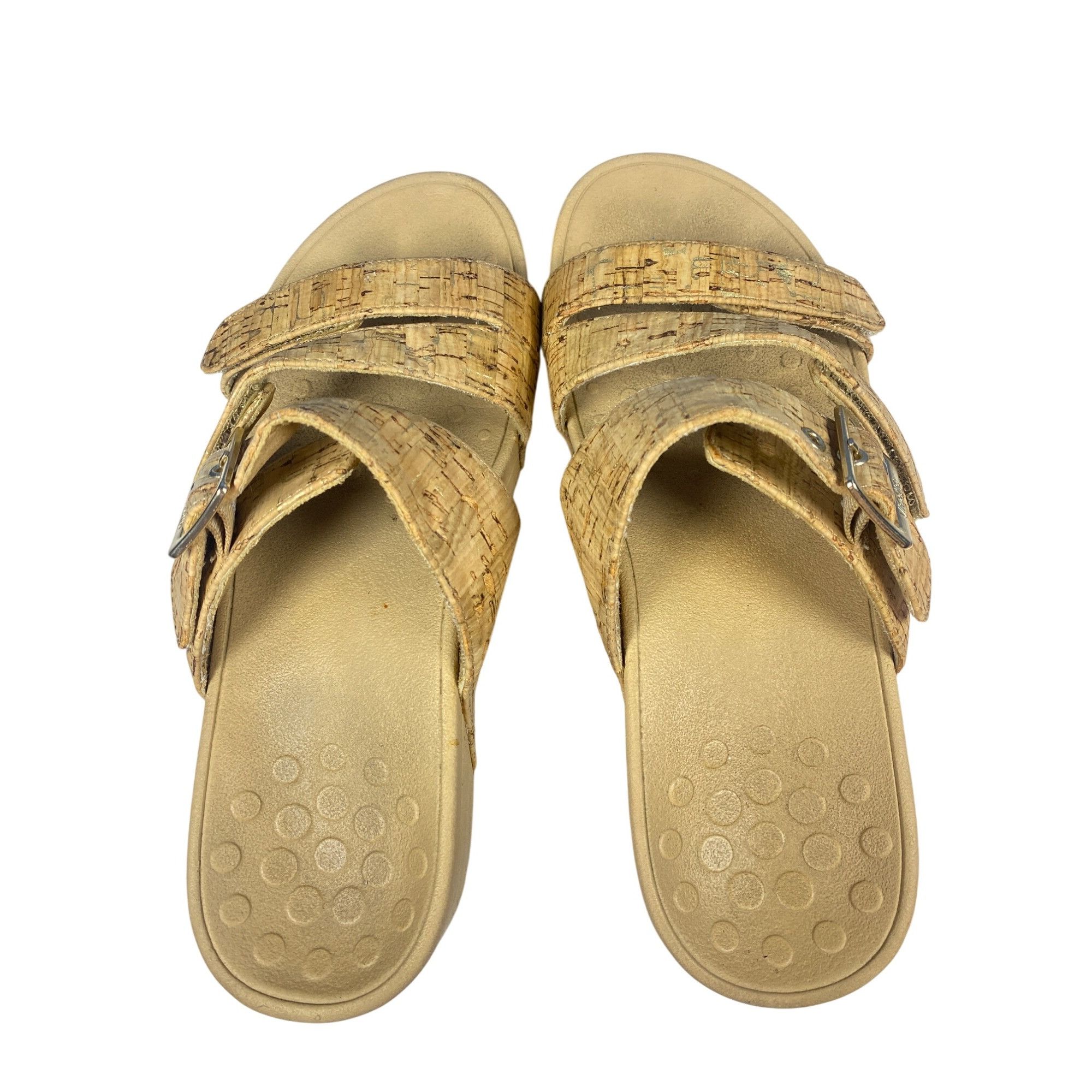Vionic Vionic Pacific Rio Gold Slide On Sandals Women's 8 Size US 8 / IT 38 - 13 Thumbnail