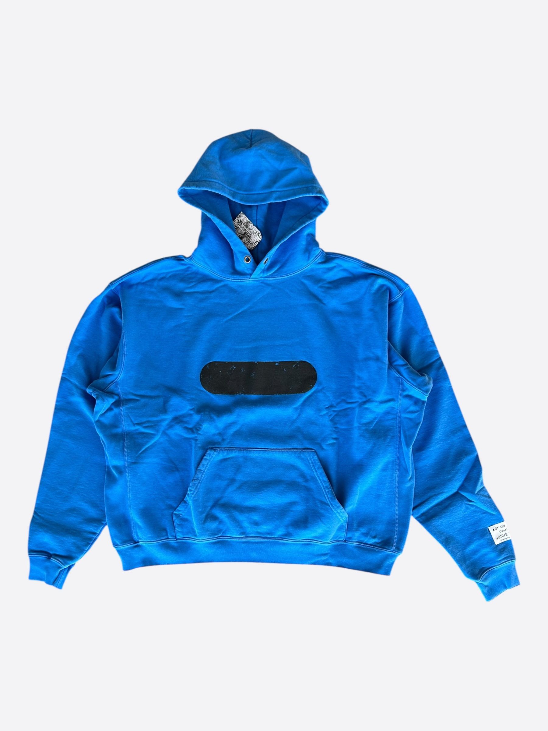 Gallery Dept. Gallery Dept Blue & Black Gym Logo Hoodie Size US XXL / EU 58 / 5 - 1 Thumbnail