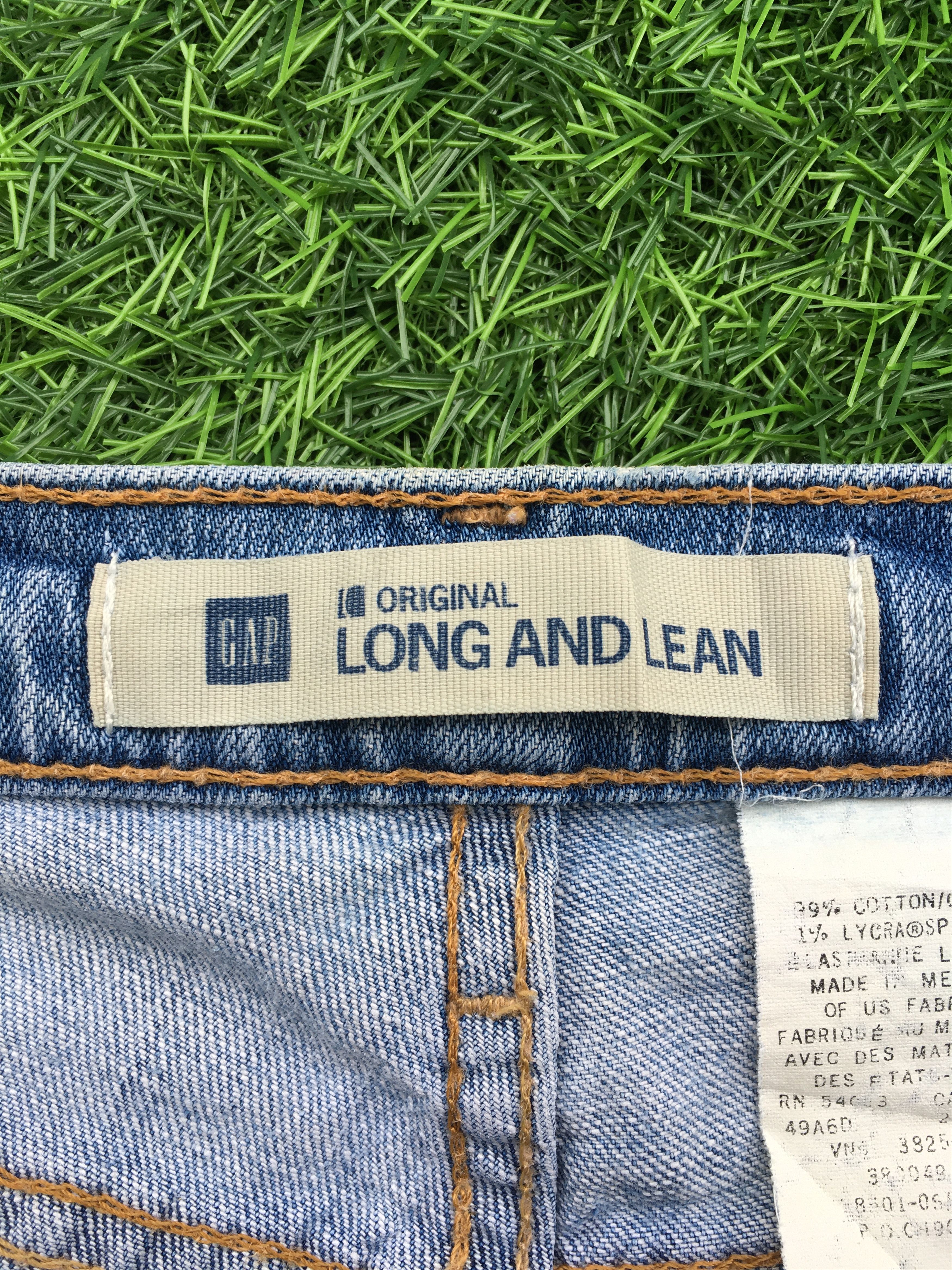 Gap GAP Long and Lean Bootcut Stretch Jeans D-1072 Size 28" / US 6 / IT 42 - 13 Thumbnail