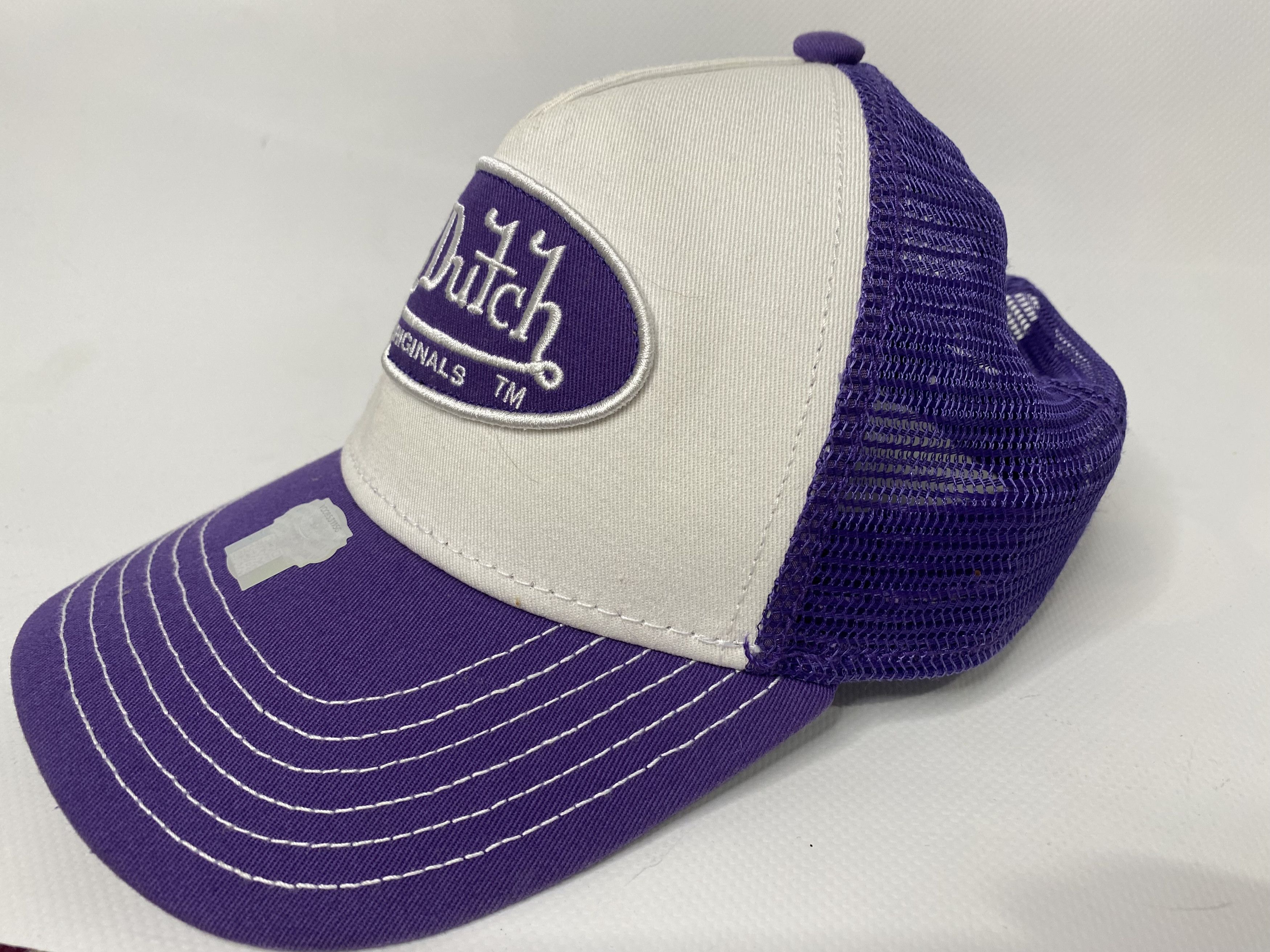 Von Dutch VON DUTCH HAT CAP SNAP BACK LOGO TRUCKER MESH BASEBALL Size ONE SIZE - 3 Thumbnail