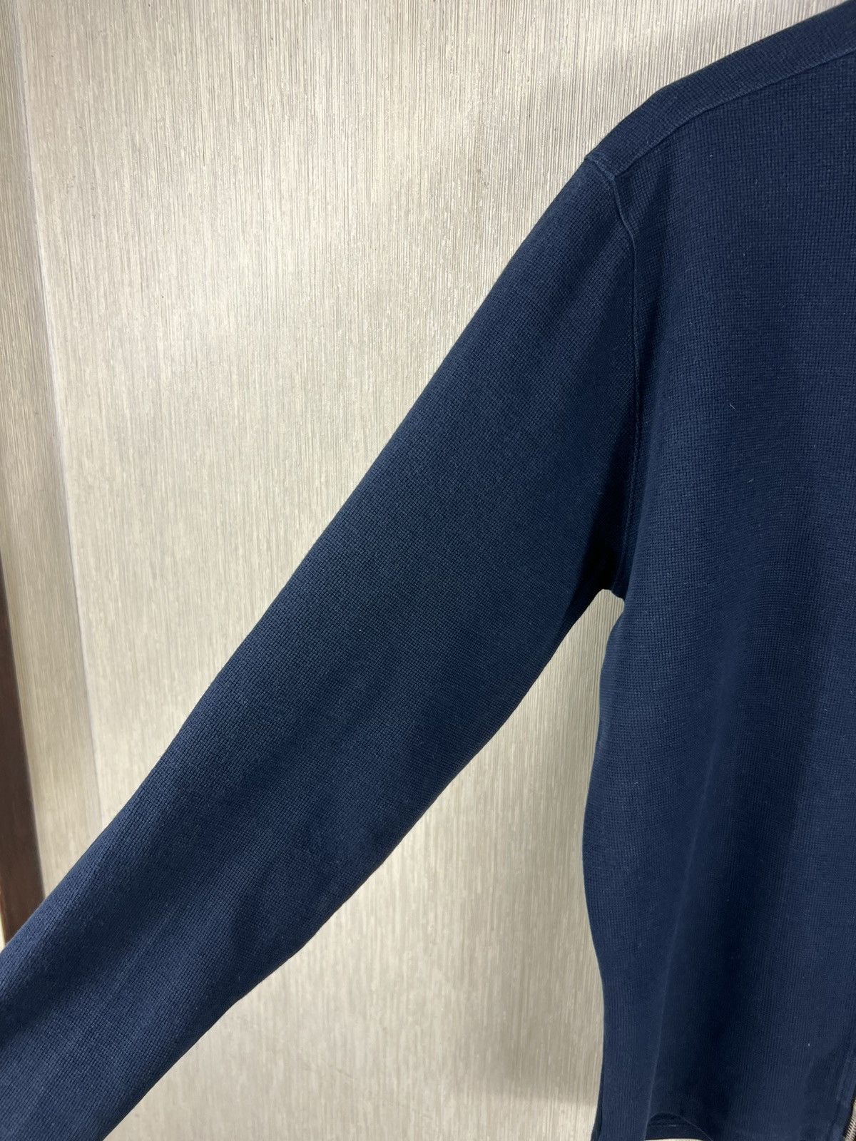Norse Projects Norse Projects magne fine waffle zip long sleeve navy jacket Size US M / EU 48-50 / 2 - 10 Thumbnail